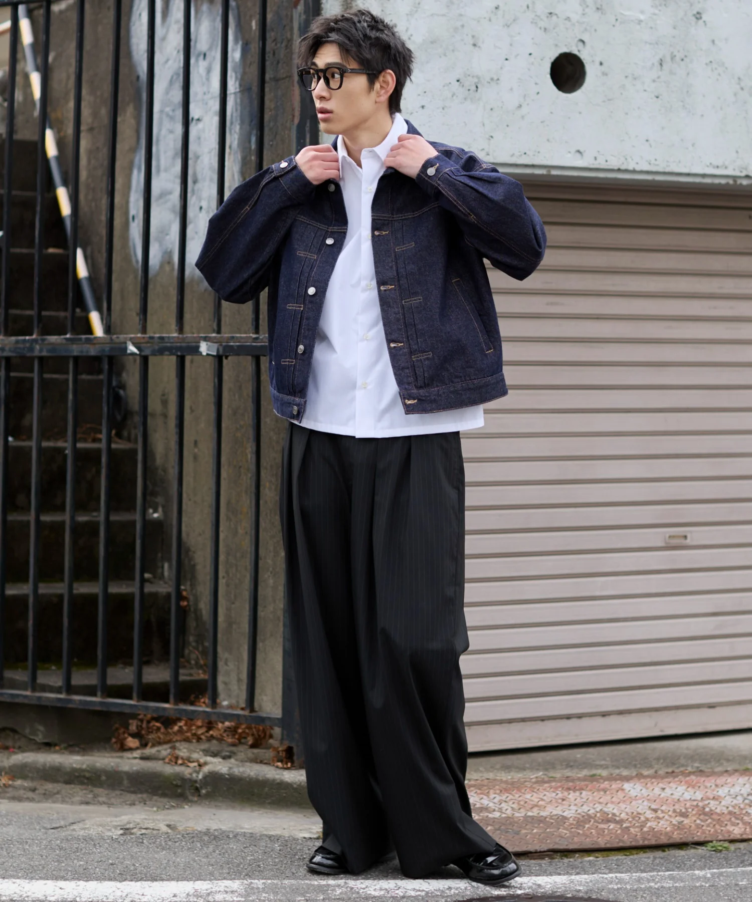 リジットデニムジャケット - Image 3