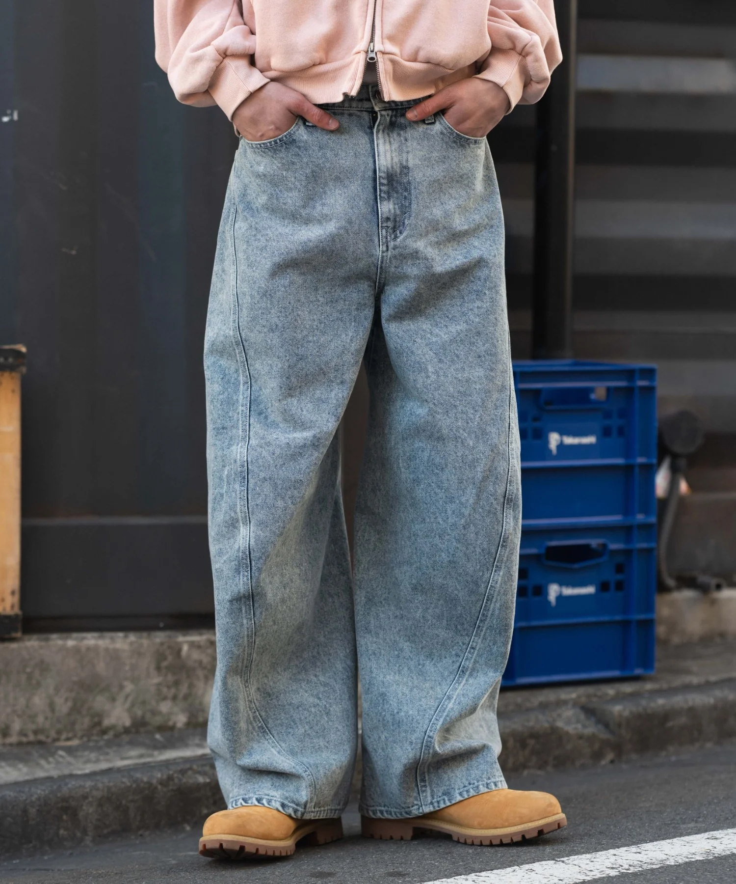 カバーフィットバルーンデニムパンツ - Image 14