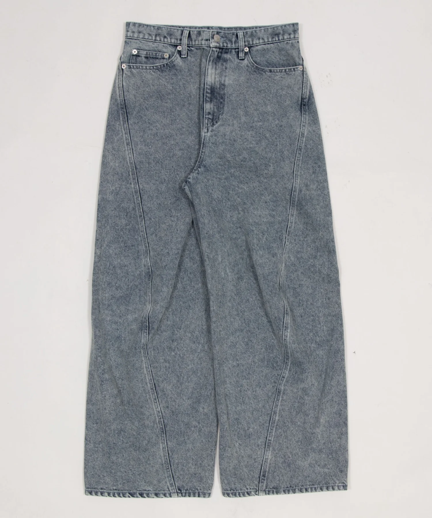 カバーフィットバルーンデニムパンツ - Image 41