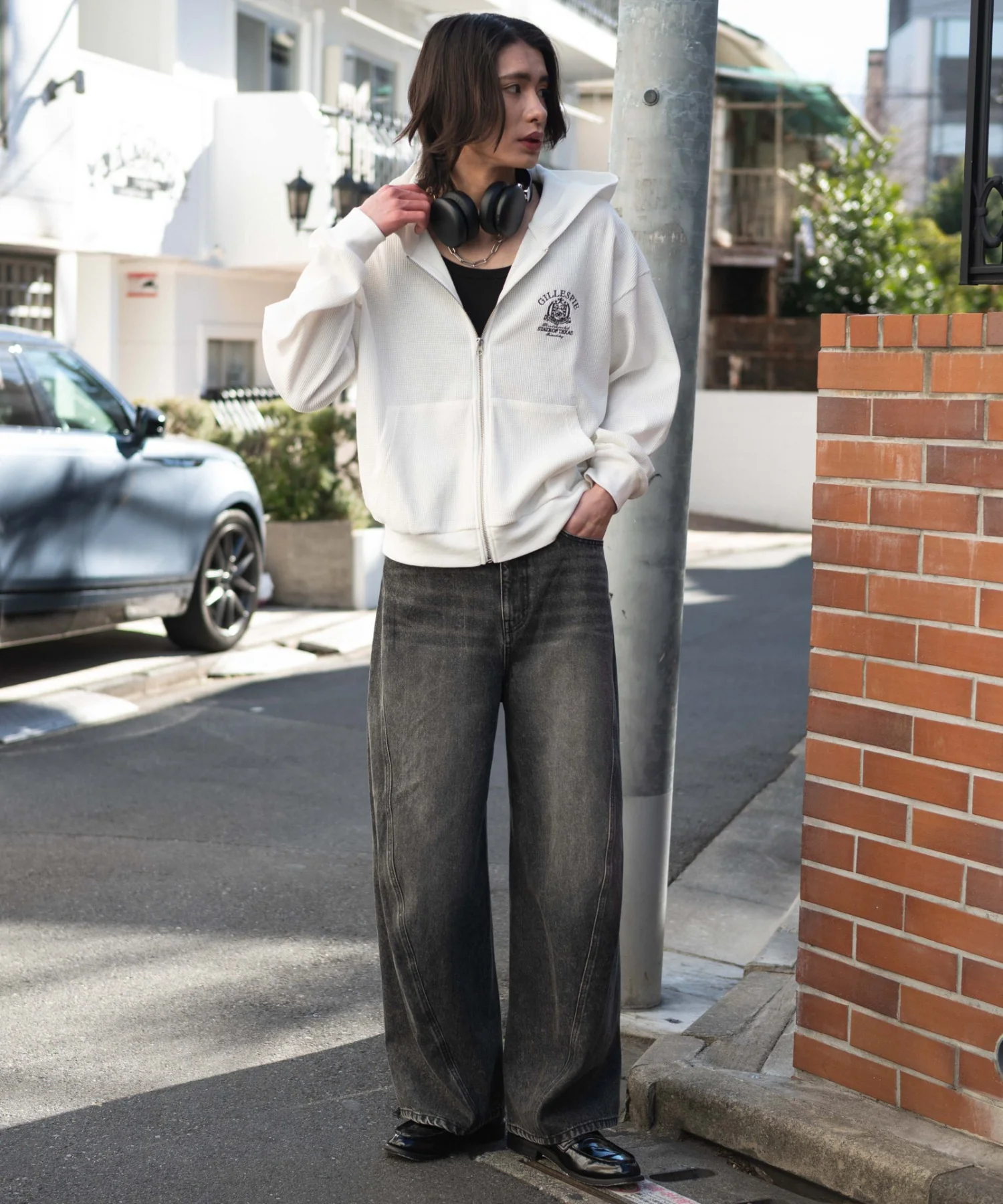 カバーフィットバルーンデニムパンツ - Image 9