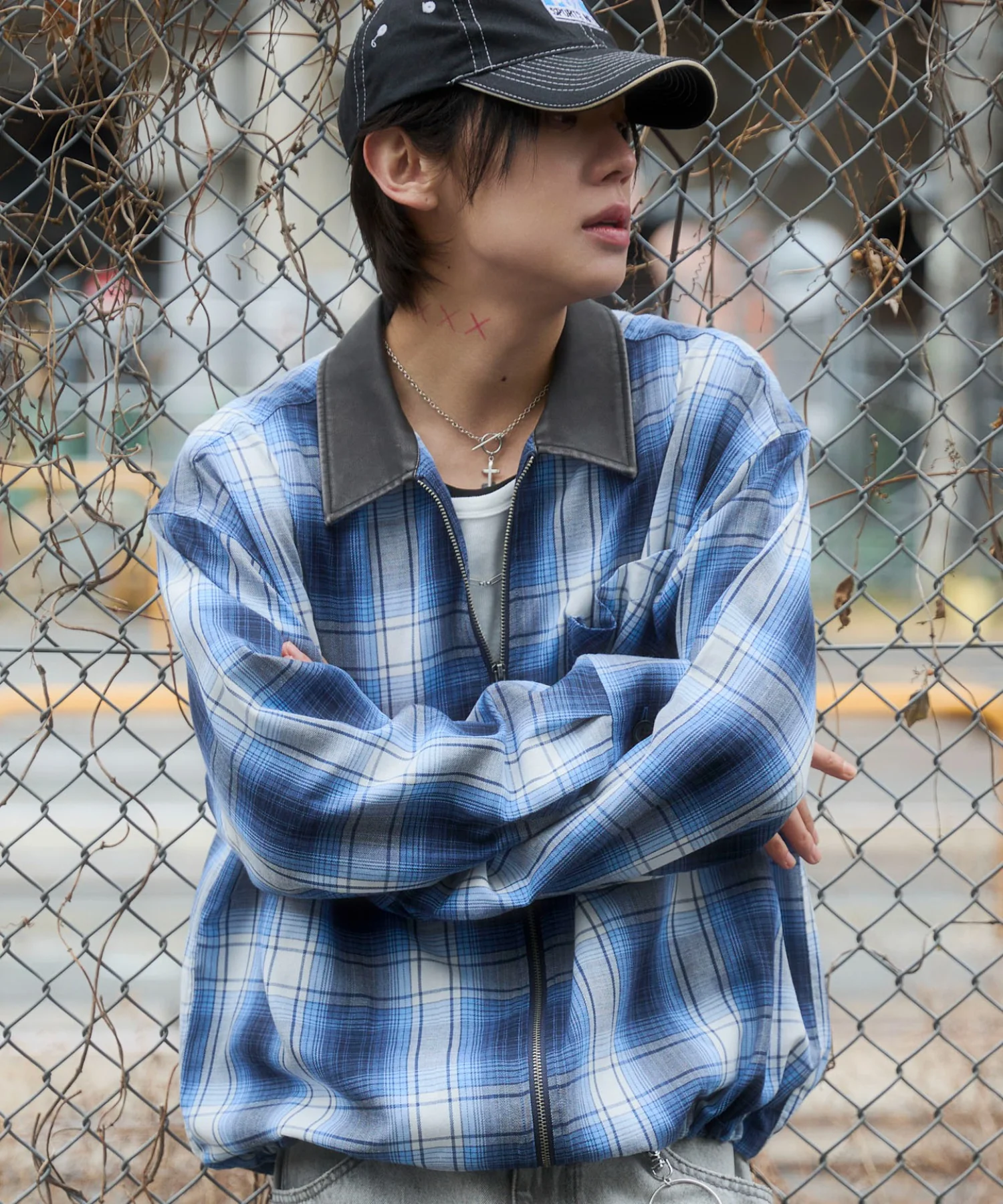 オンブレチェックシャツジャケット - Image 11