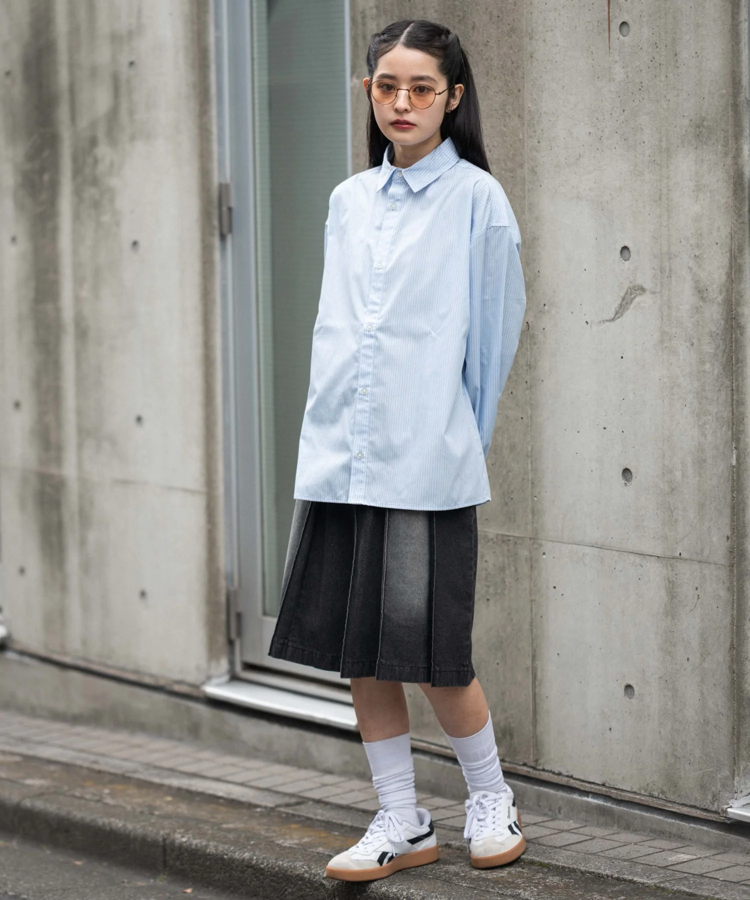 クロップドブロードシャツ - Image 10