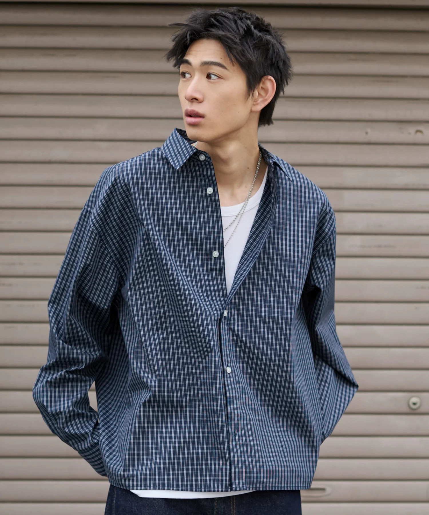 クロップドブロードシャツ - Image 3