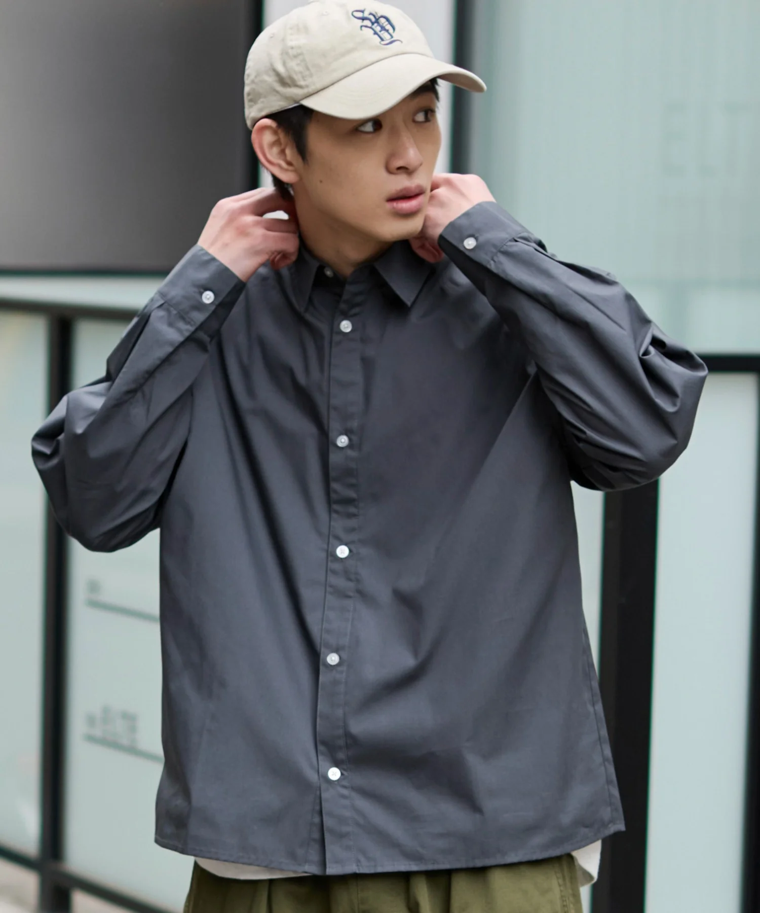 クロップドブロードシャツ - Image 5