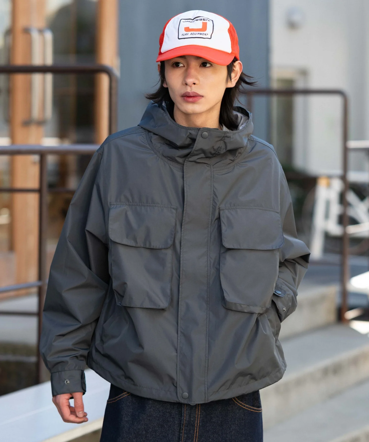 フードシェルブルゾン - Image 13