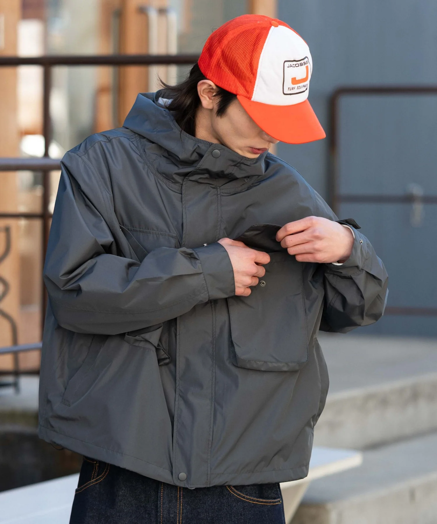 フードシェルブルゾン - Image 14