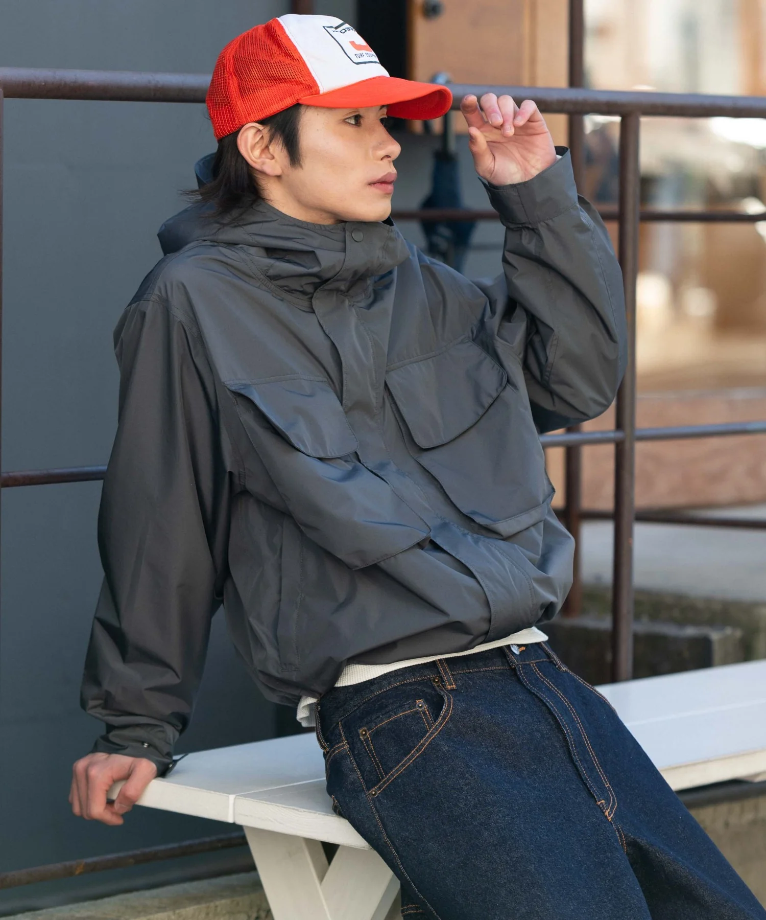 フードシェルブルゾン - Image 17