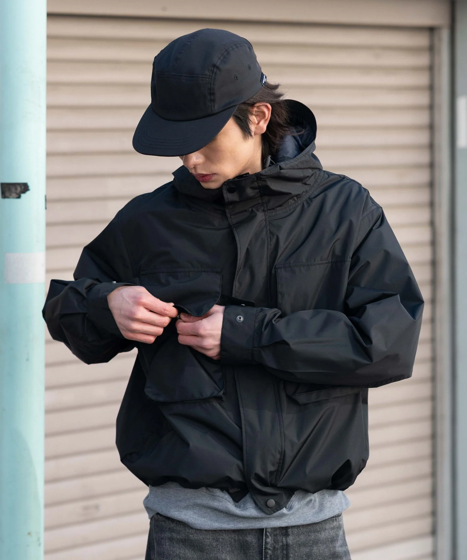フードシェルブルゾン - Image 24