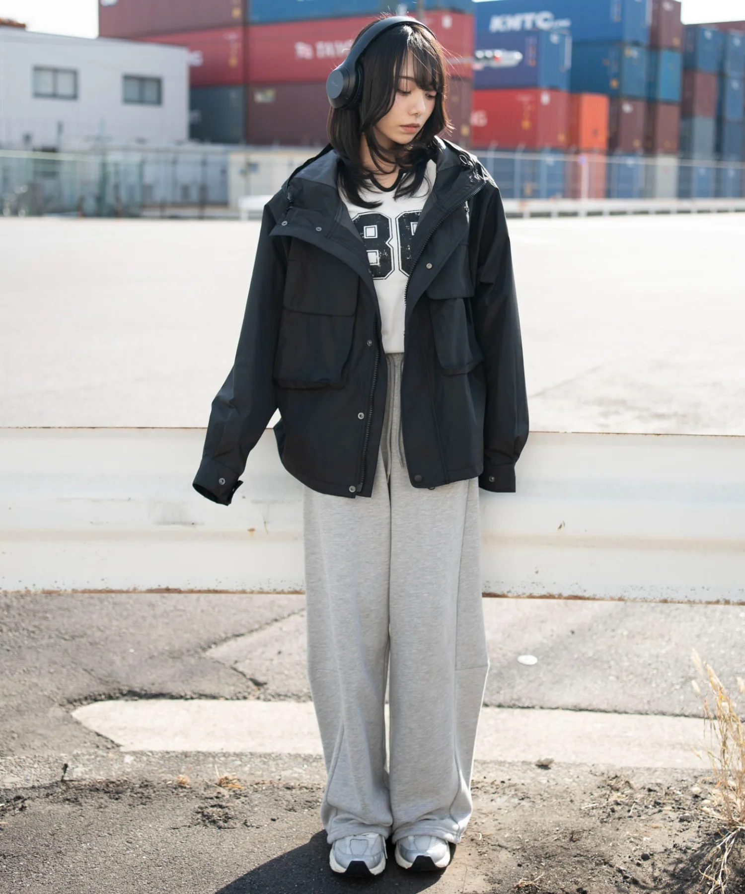 フードシェルブルゾン - Image 5