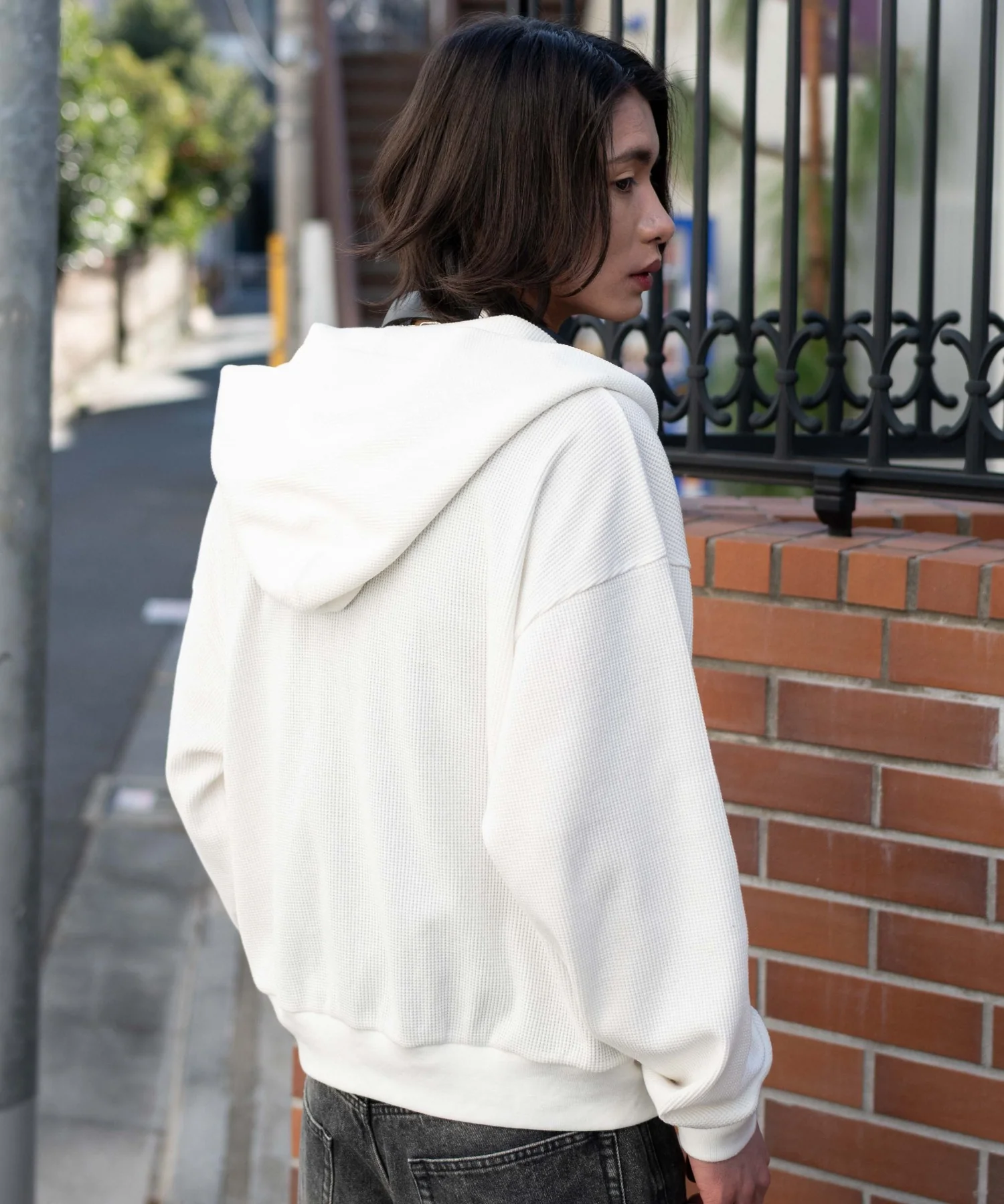 ワッフルZIPパーカー - Image 10