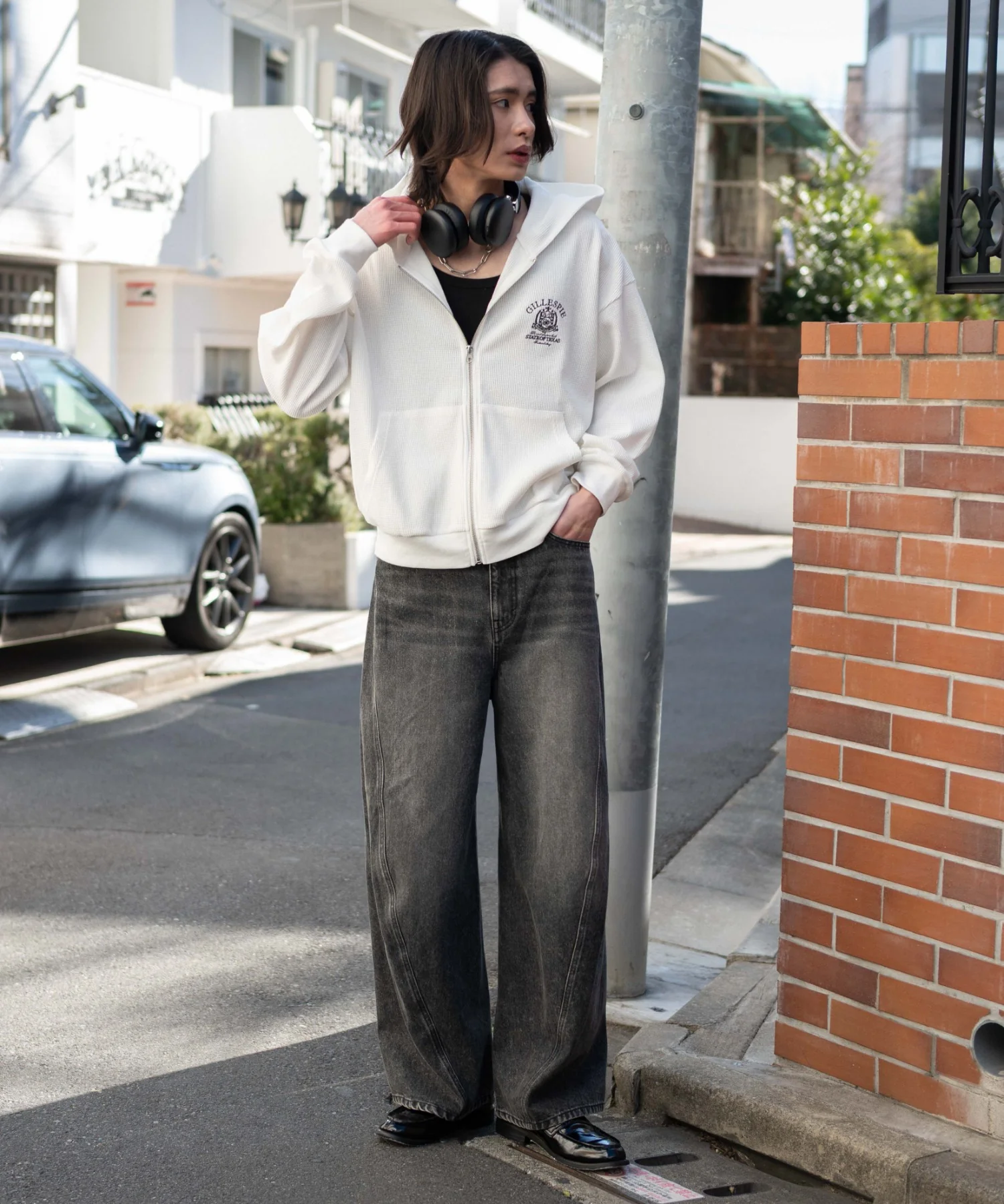 ワッフルZIPパーカー - Image 13