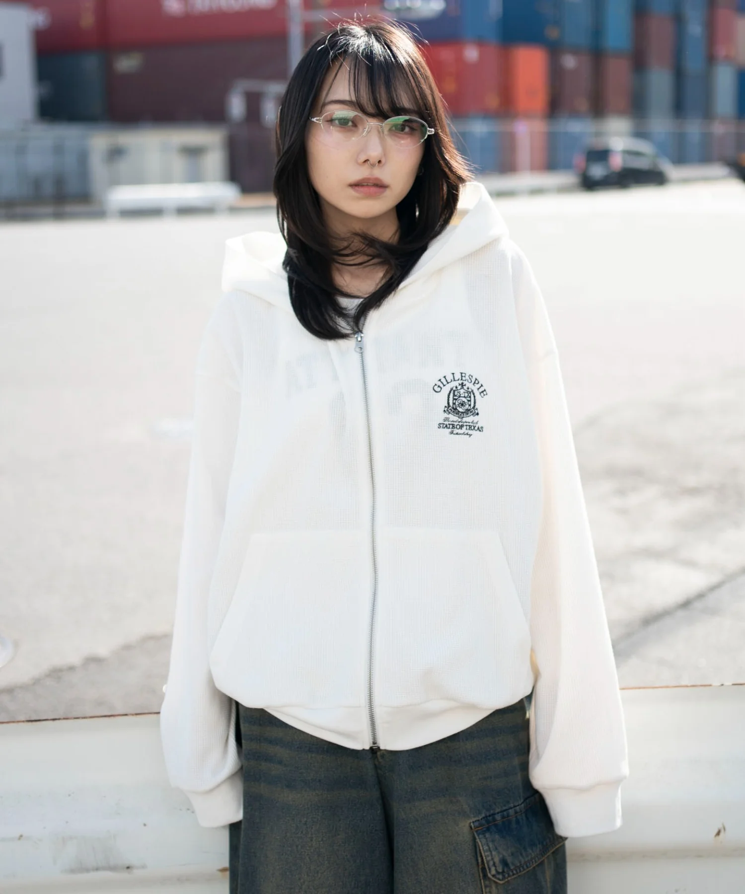 ワッフルZIPパーカー - Image 15