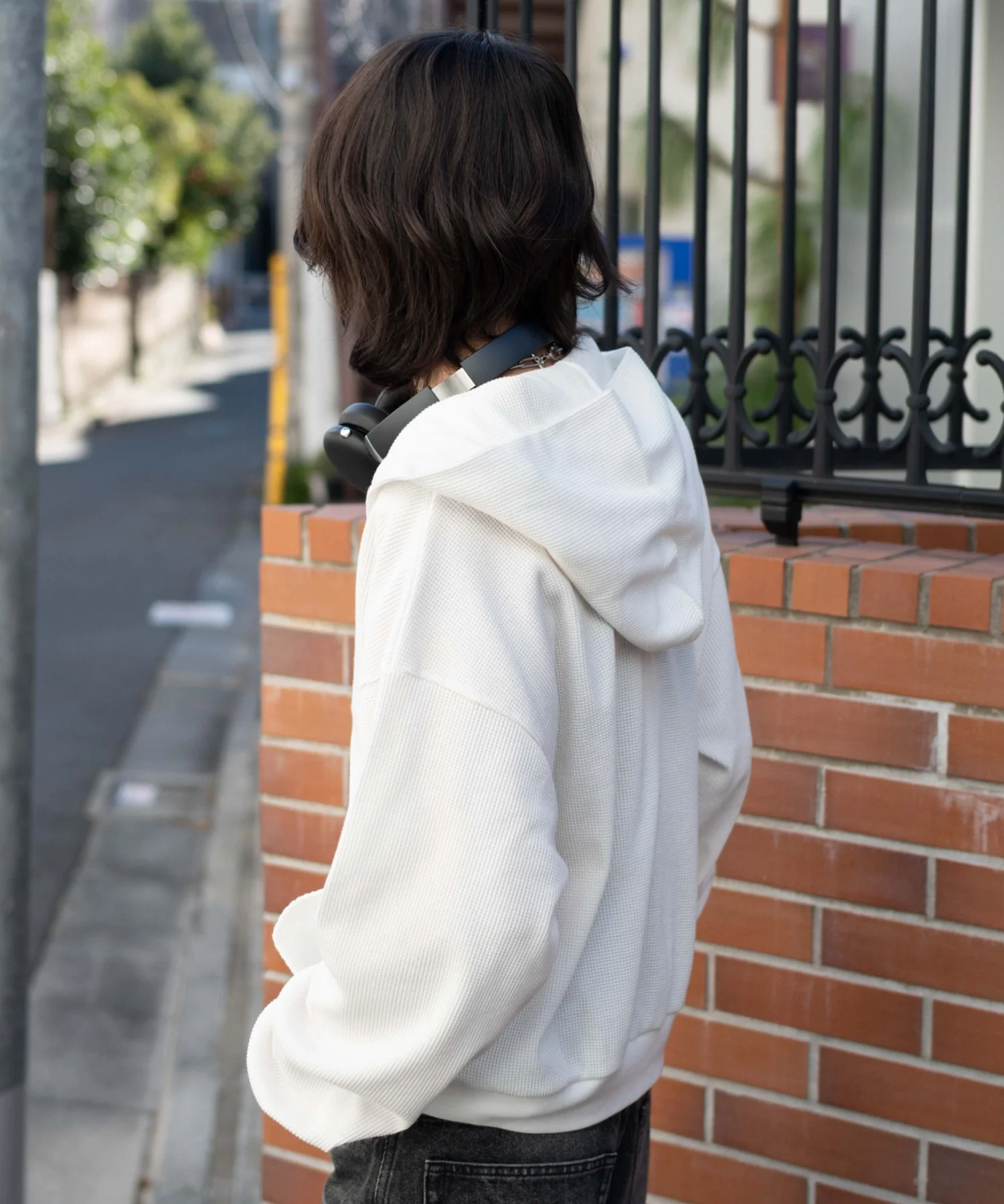ワッフルZIPパーカー - Image 9