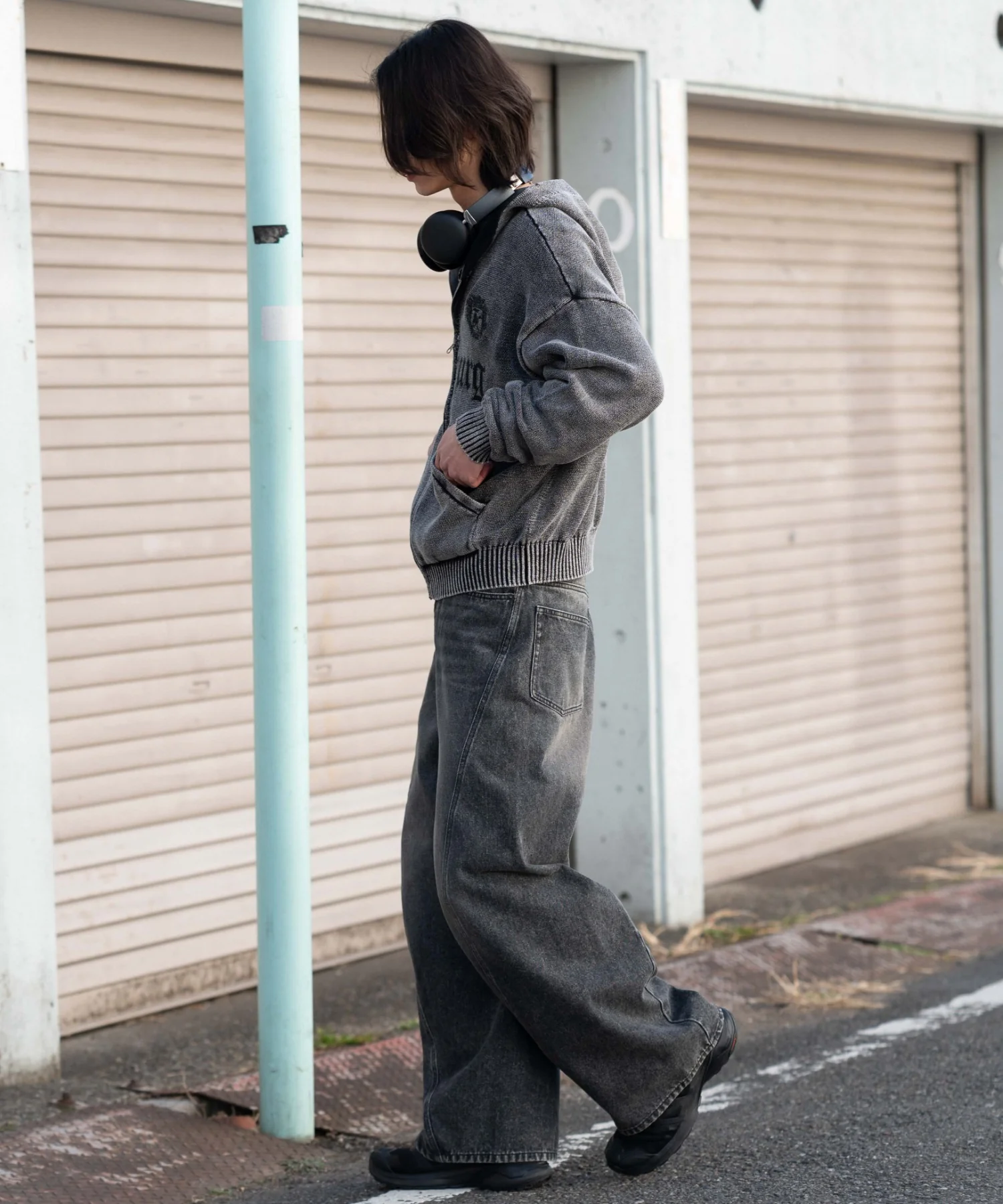 ブリーチニットグラフィックZIPパーカー - Image 25