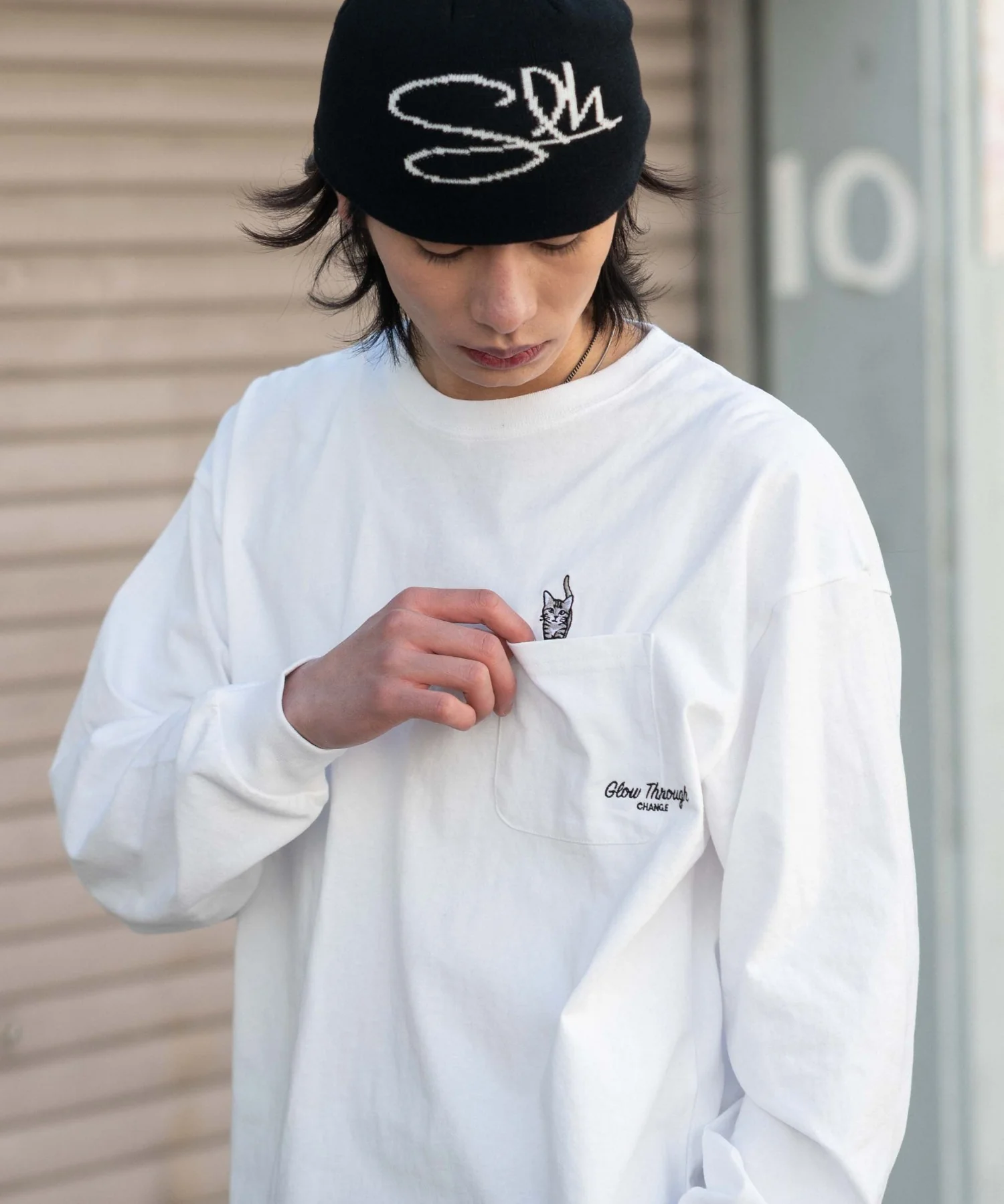 ポケット刺繍BIG　T（LS） - Image 13