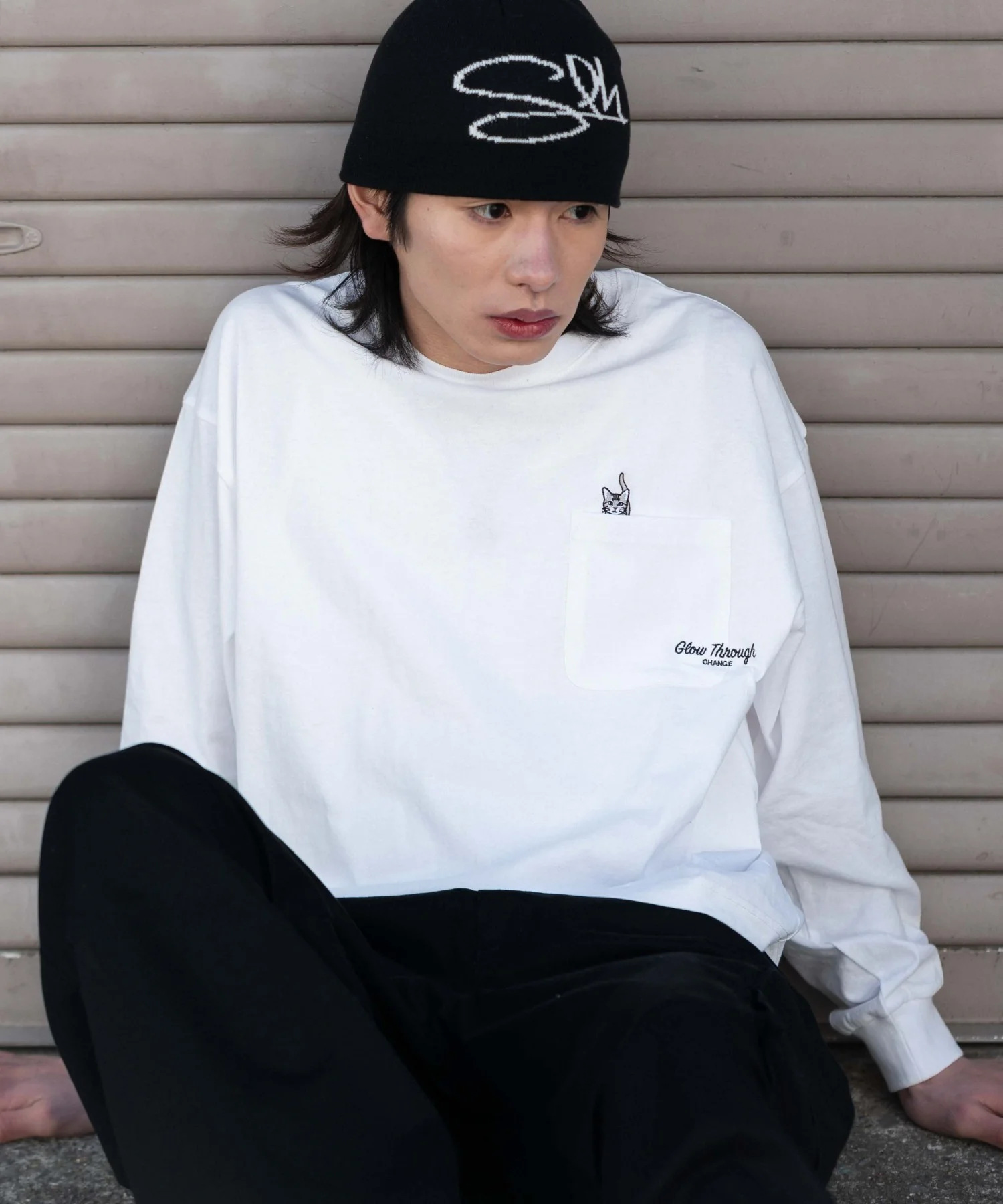 ポケット刺繍BIG　T（LS） - Image 14