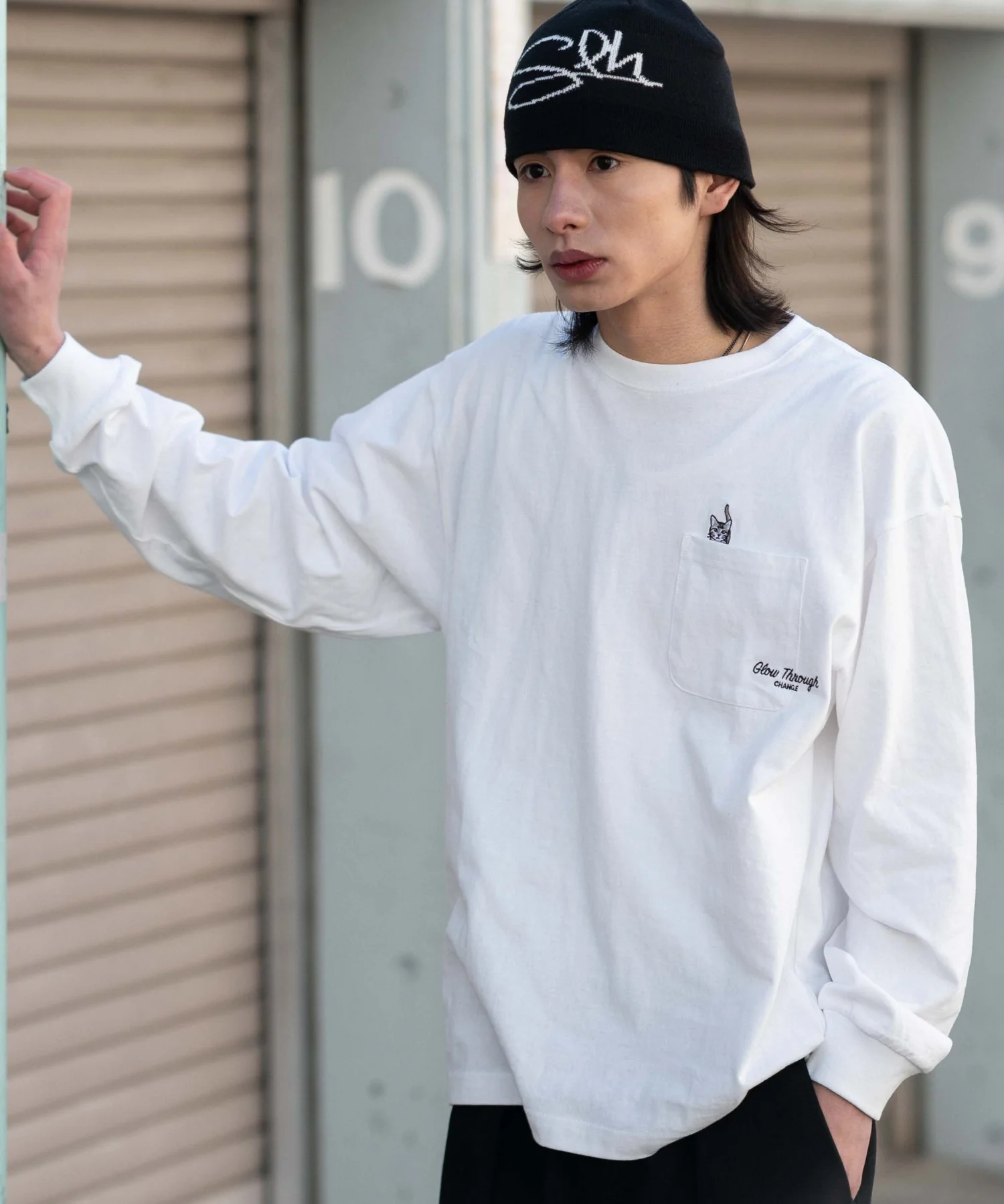 ポケット刺繍BIG　T（LS） - Image 16