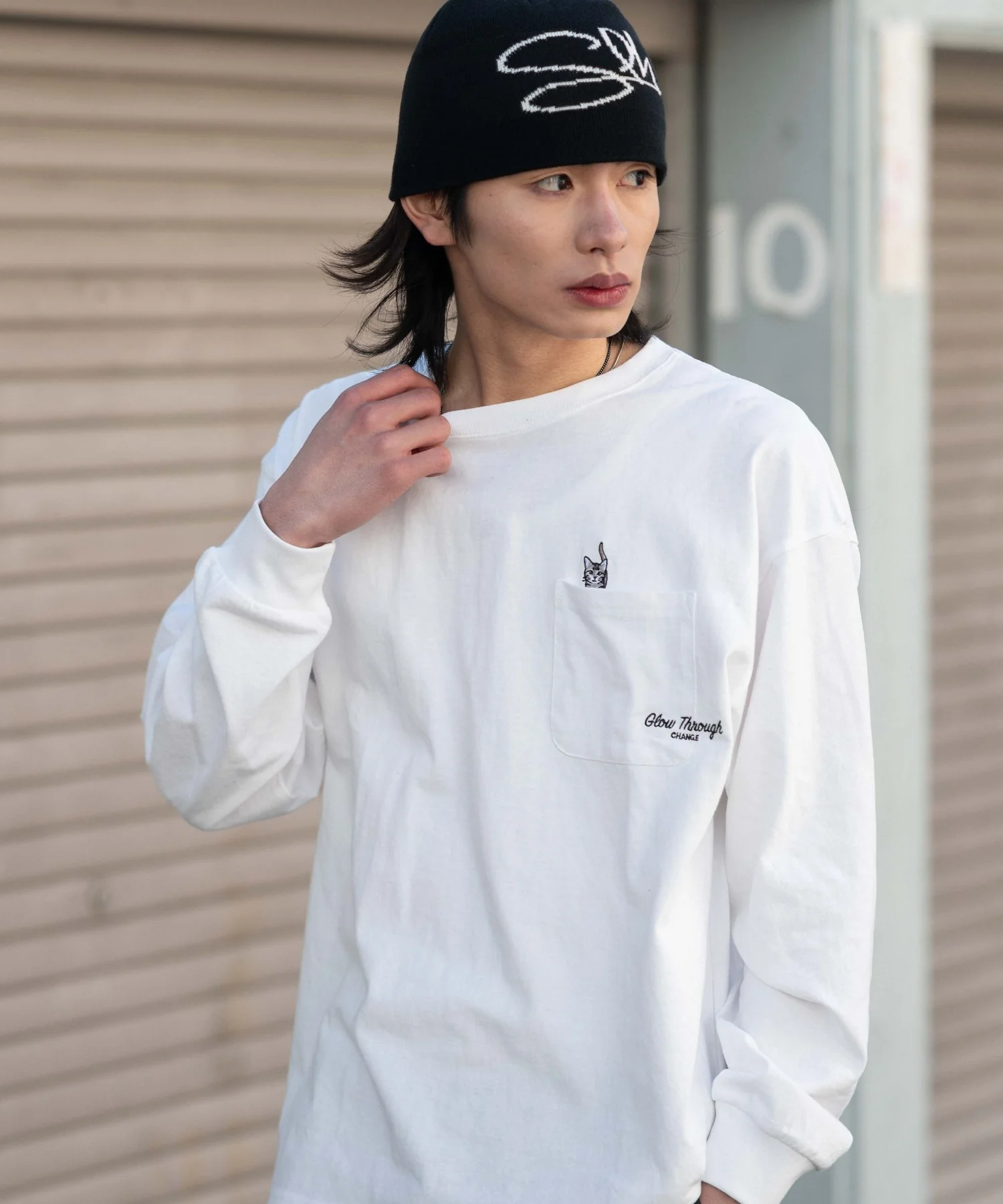 ポケット刺繍BIG　T（LS） - Image 17