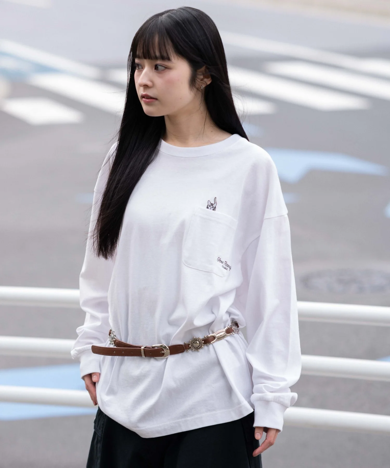 ポケット刺繍BIG　T（LS） - Image 20