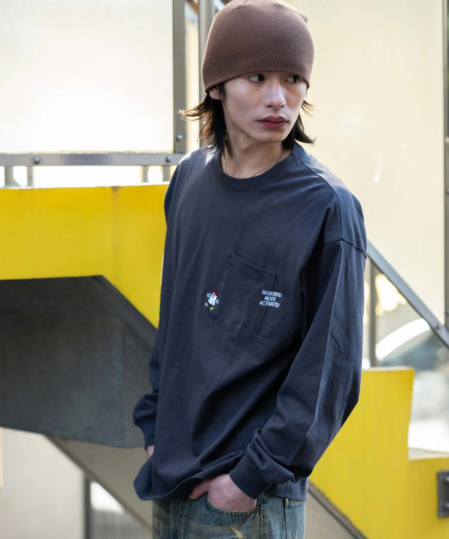 ポケット刺繍BIG　T（LS） - Image 28