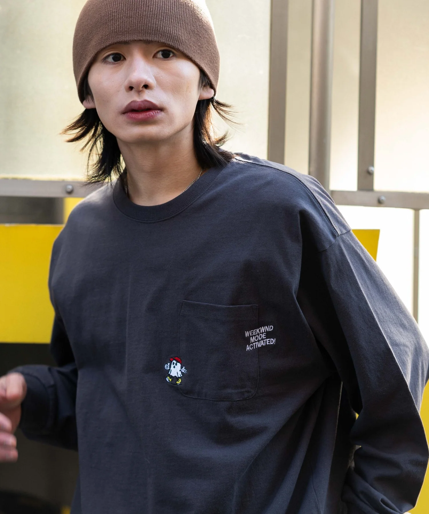 ポケット刺繍BIG　T（LS） - Image 29