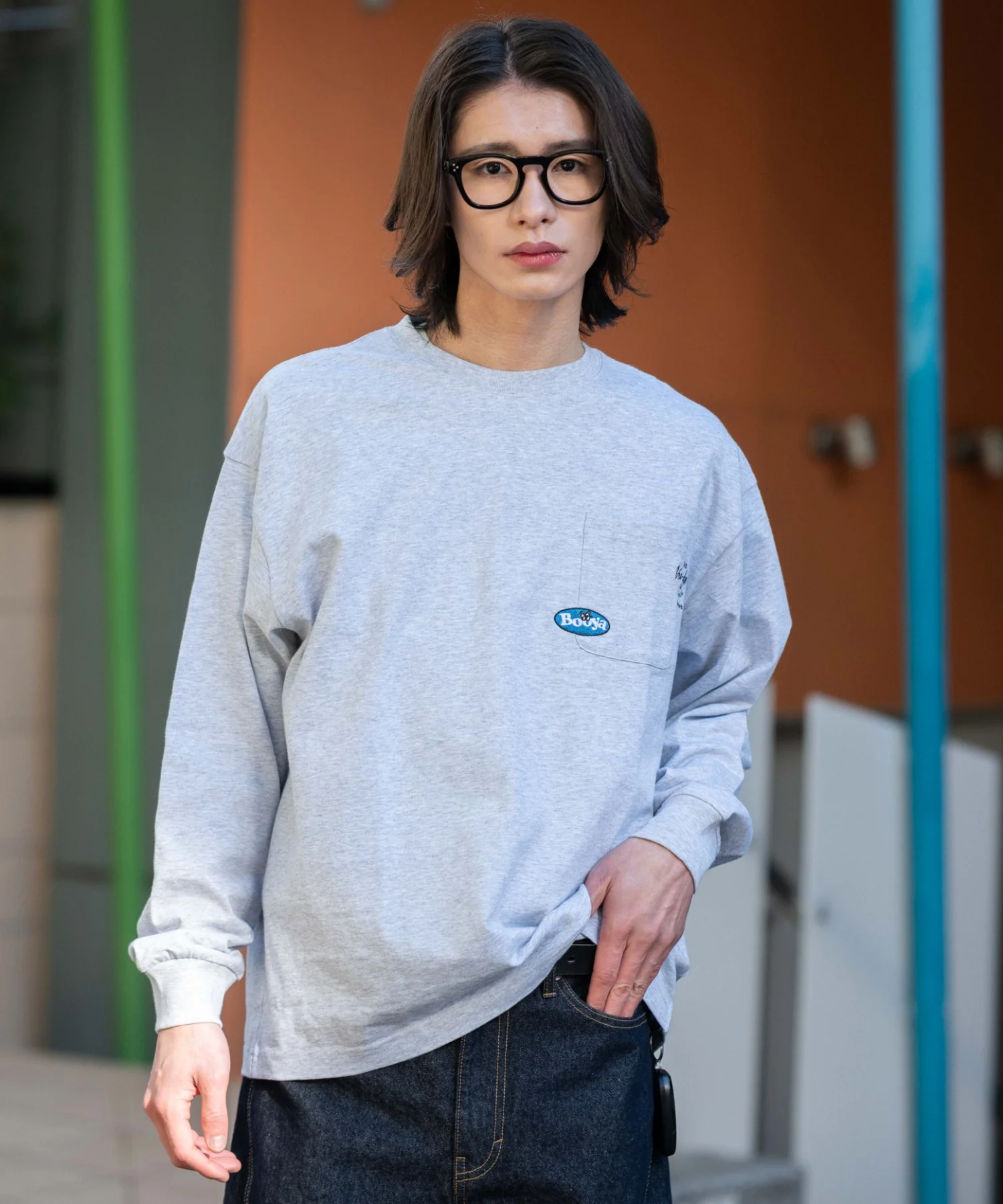 ポケット刺繍BIG　T（LS） - Image 31