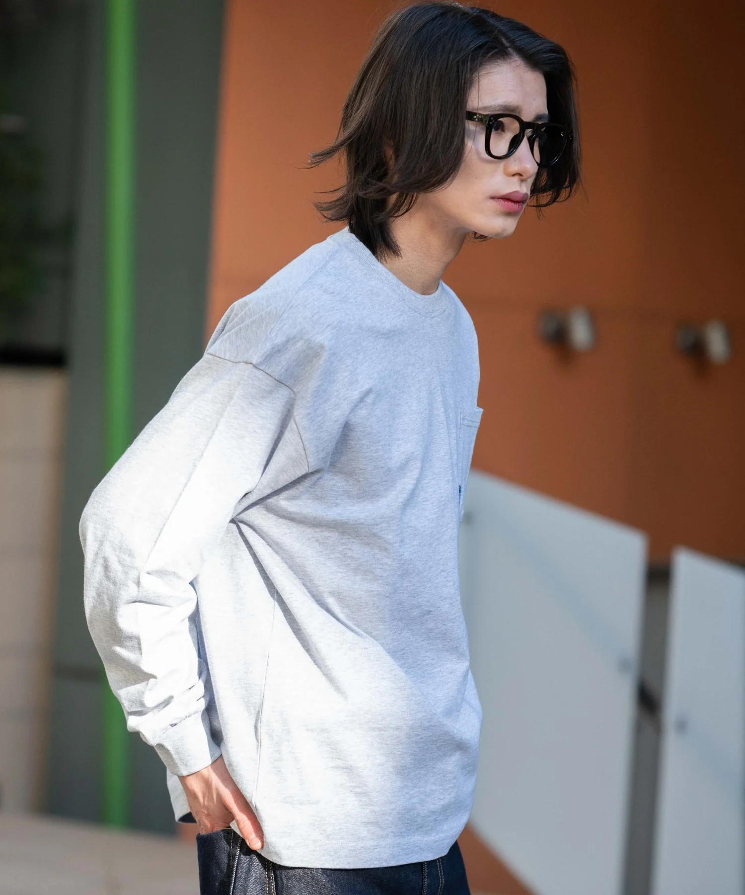 ポケット刺繍BIG　T（LS） - Image 32