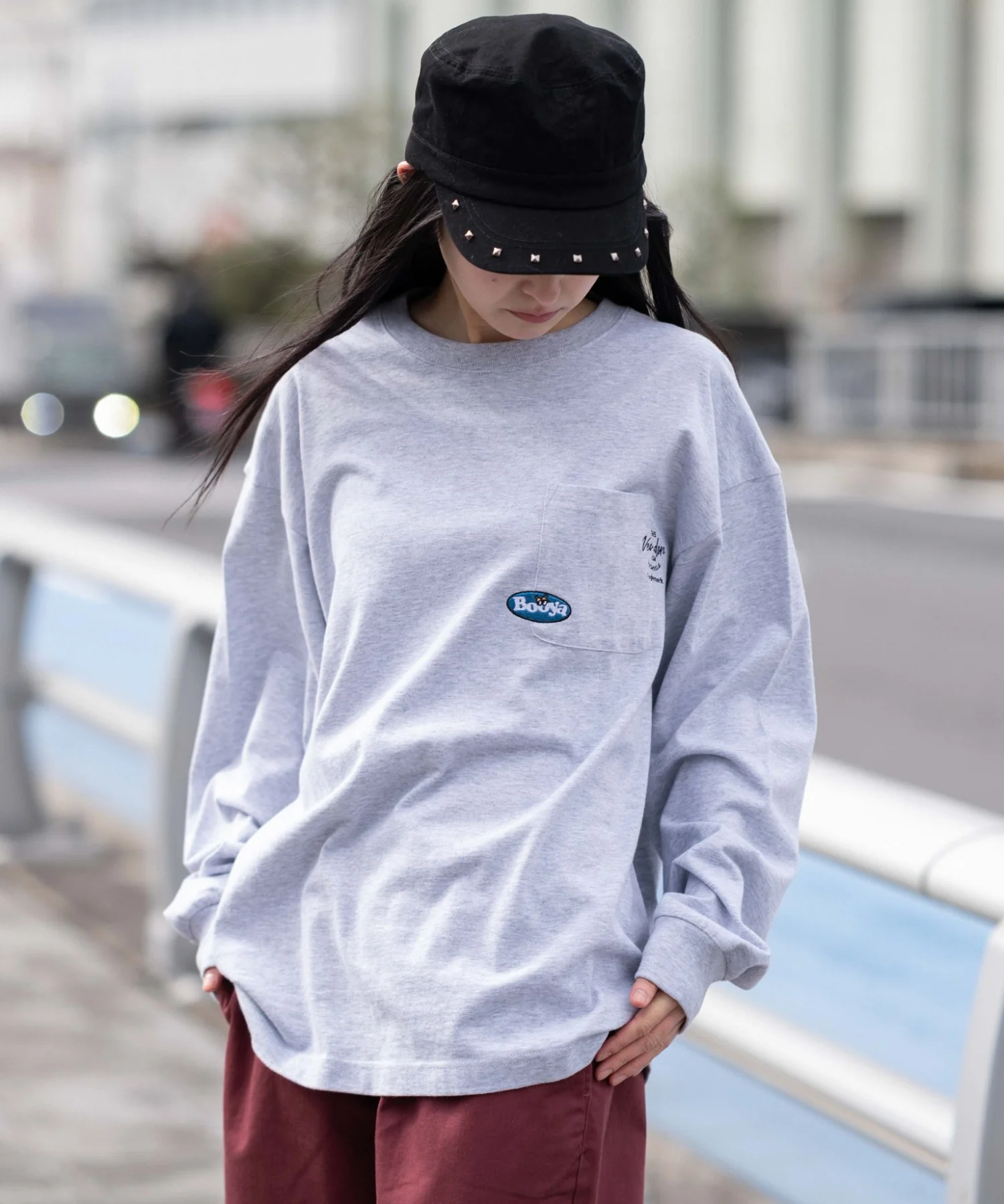 ポケット刺繍BIG　T（LS） - Image 36
