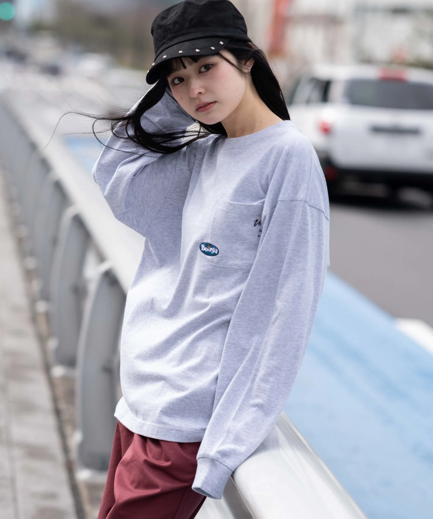 ポケット刺繍BIG　T（LS） - Image 38