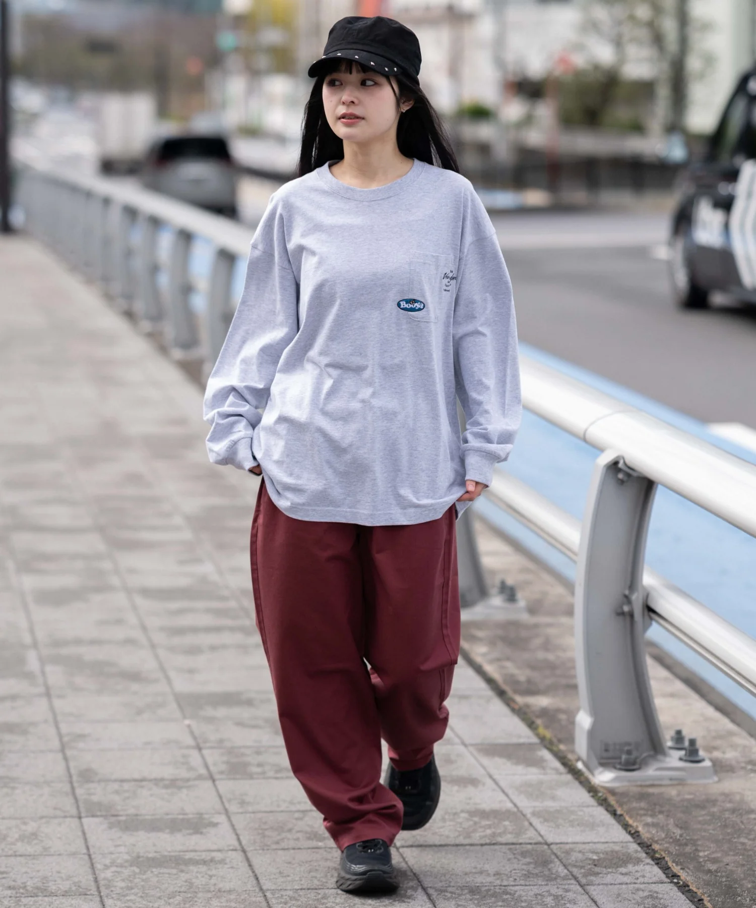 ポケット刺繍BIG　T（LS） - Image 8