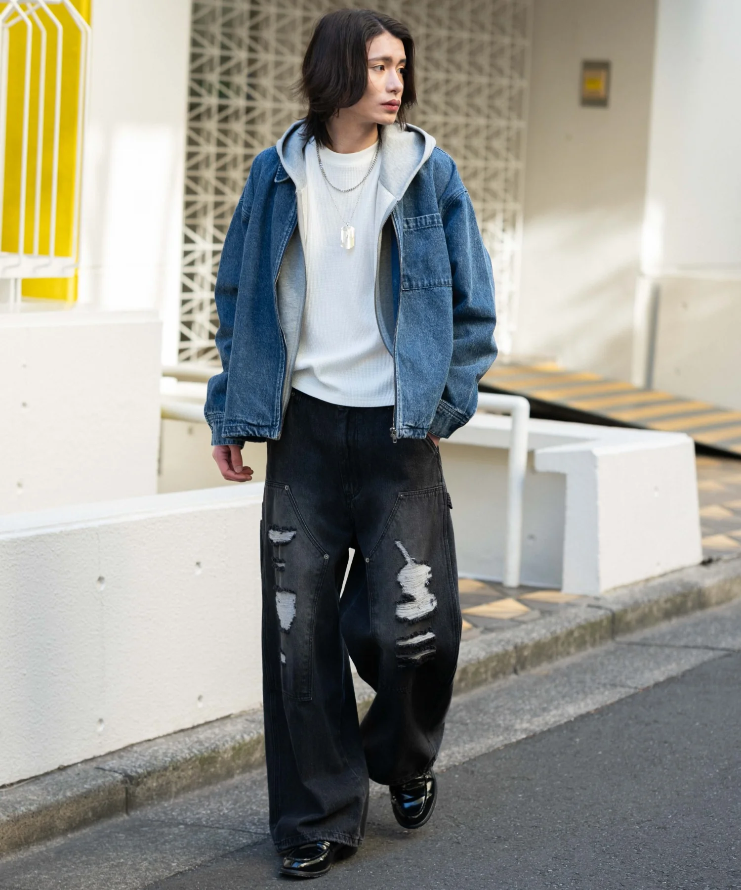 デニムシャツジャケット - Image 3