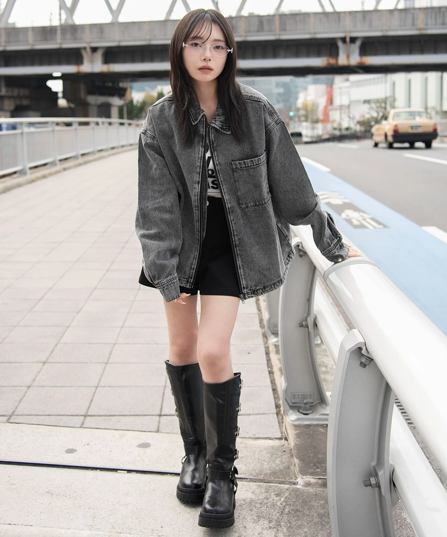 デニムシャツジャケット - Image 5