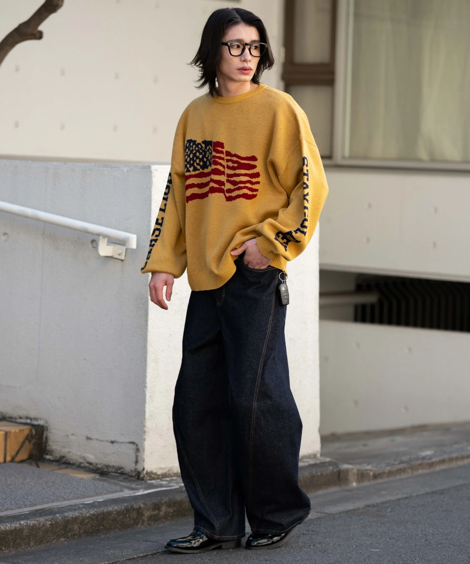スリーブロゴニットプルオーバー - Image 15