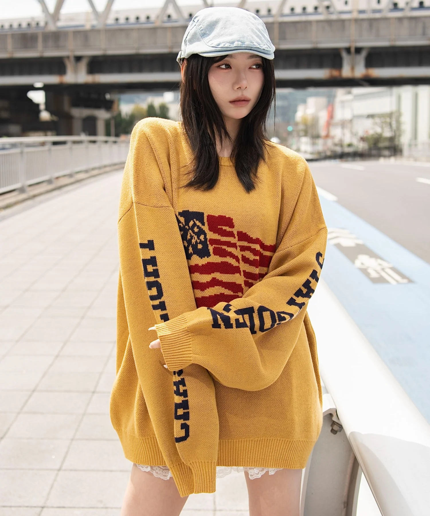 スリーブロゴニットプルオーバー - Image 19