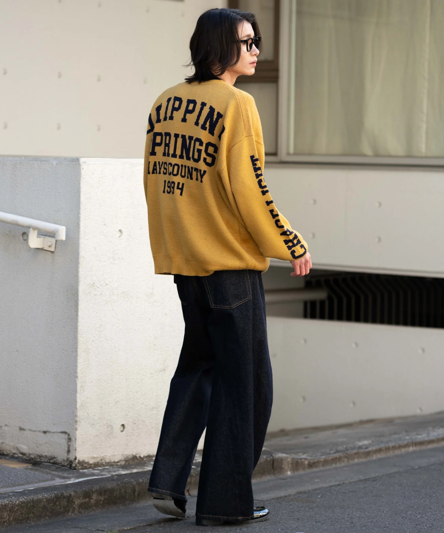スリーブロゴニットプルオーバー - Image 3