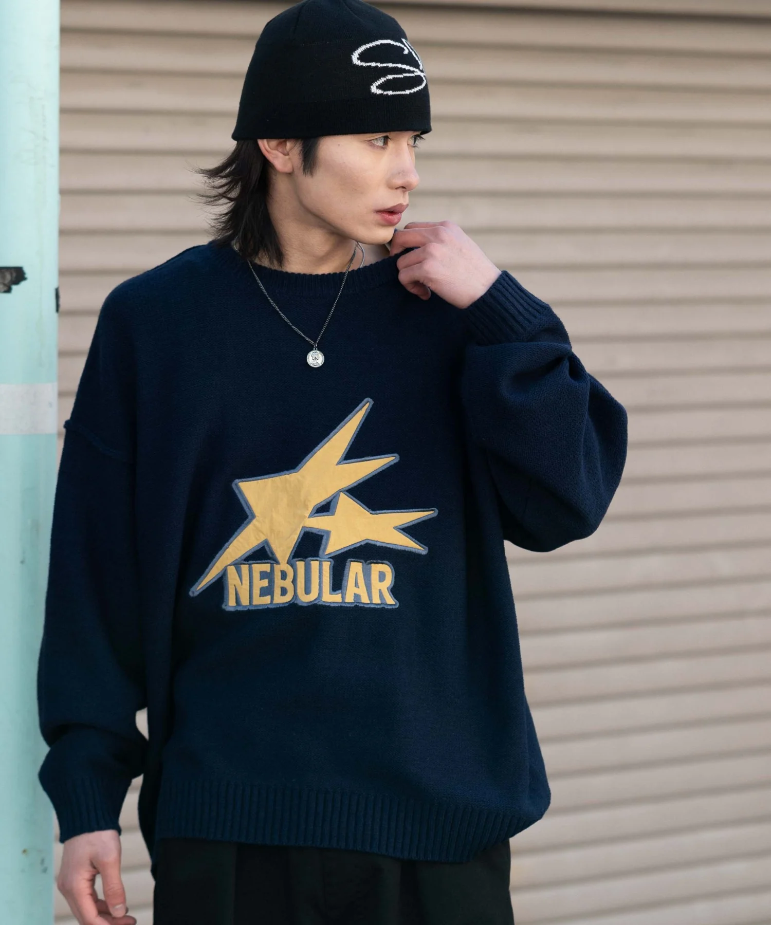 サテンワッペンニットプルオーバー - Image 11
