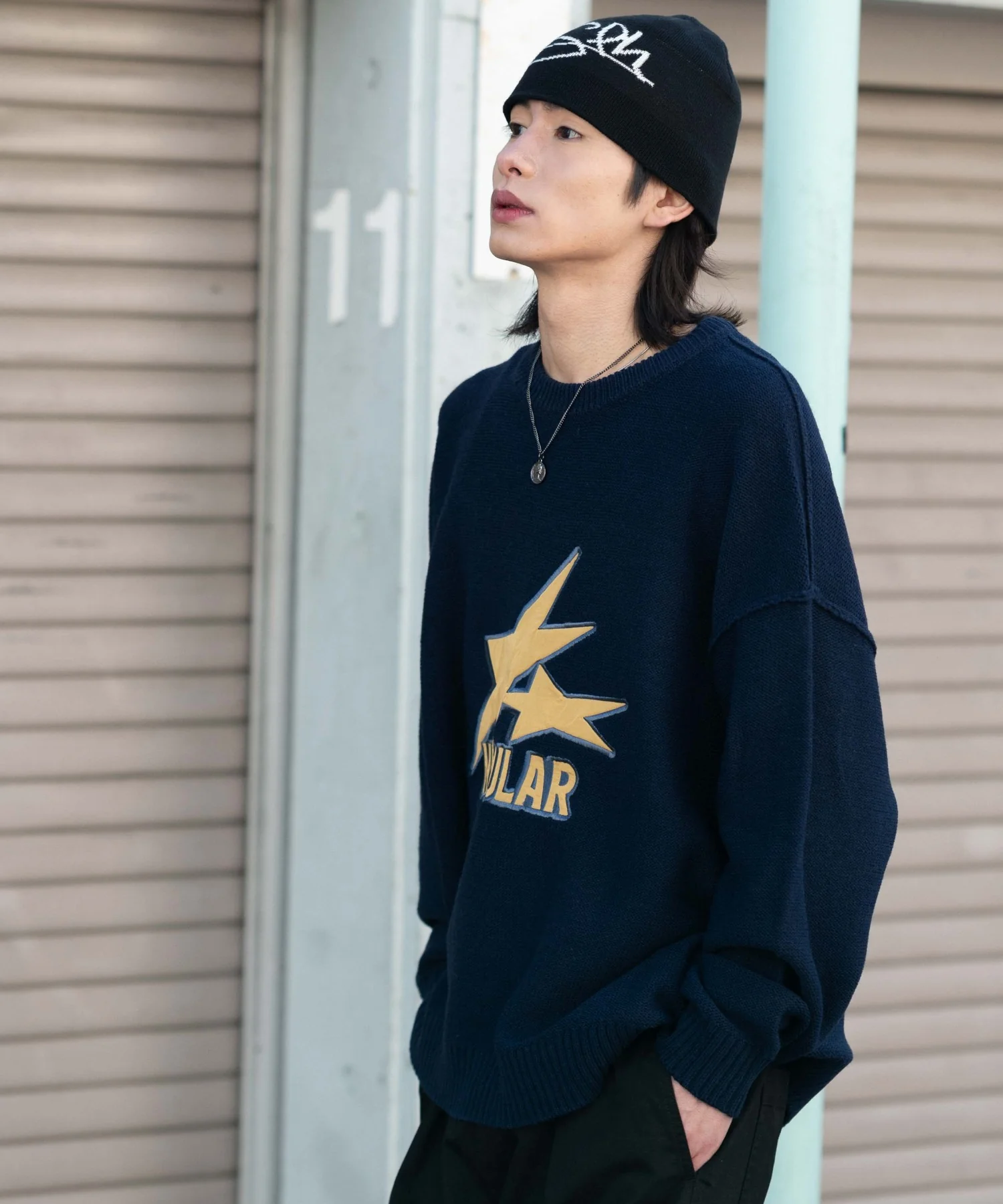 サテンワッペンニットプルオーバー - Image 12