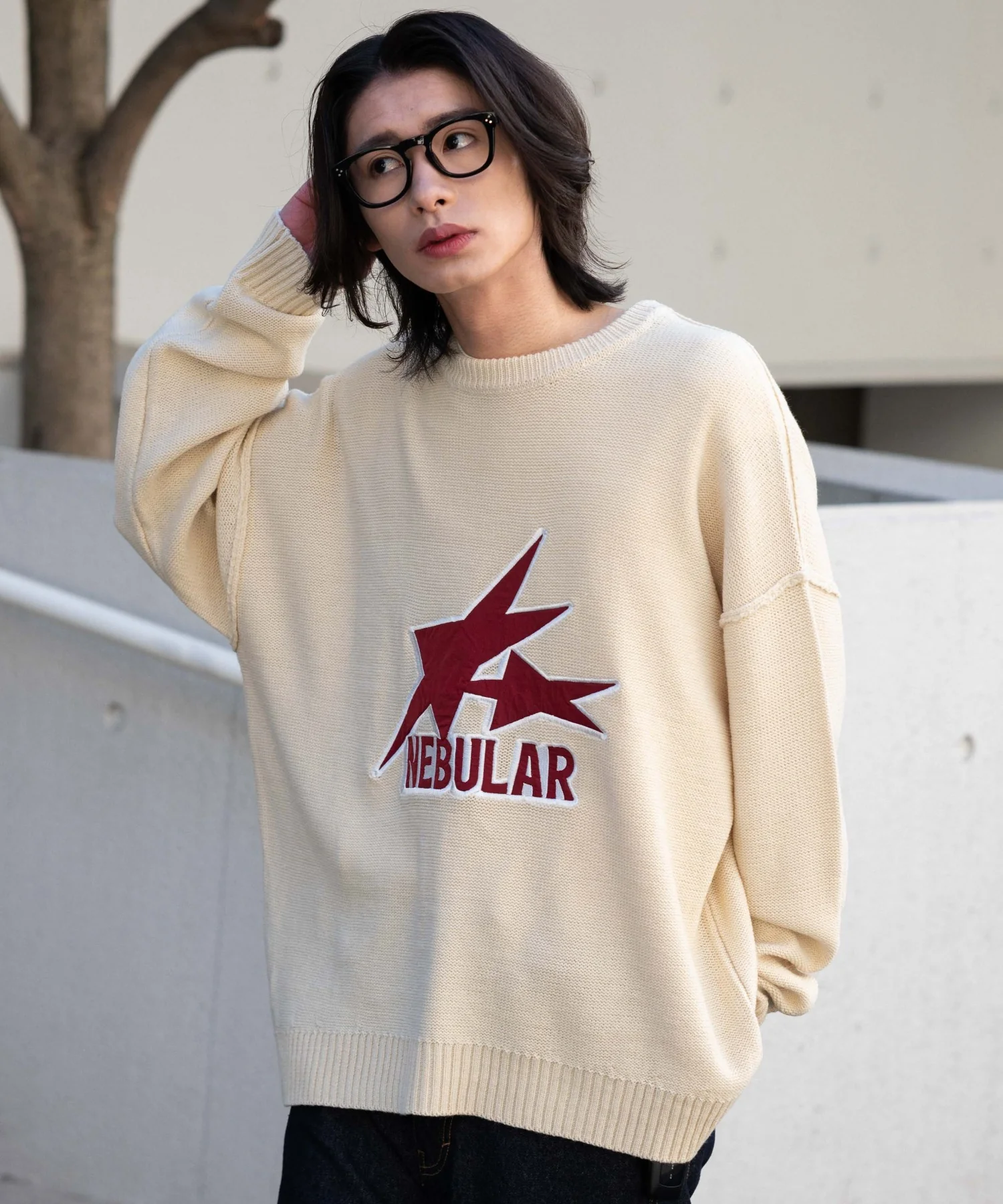 サテンワッペンニットプルオーバー - Image 15