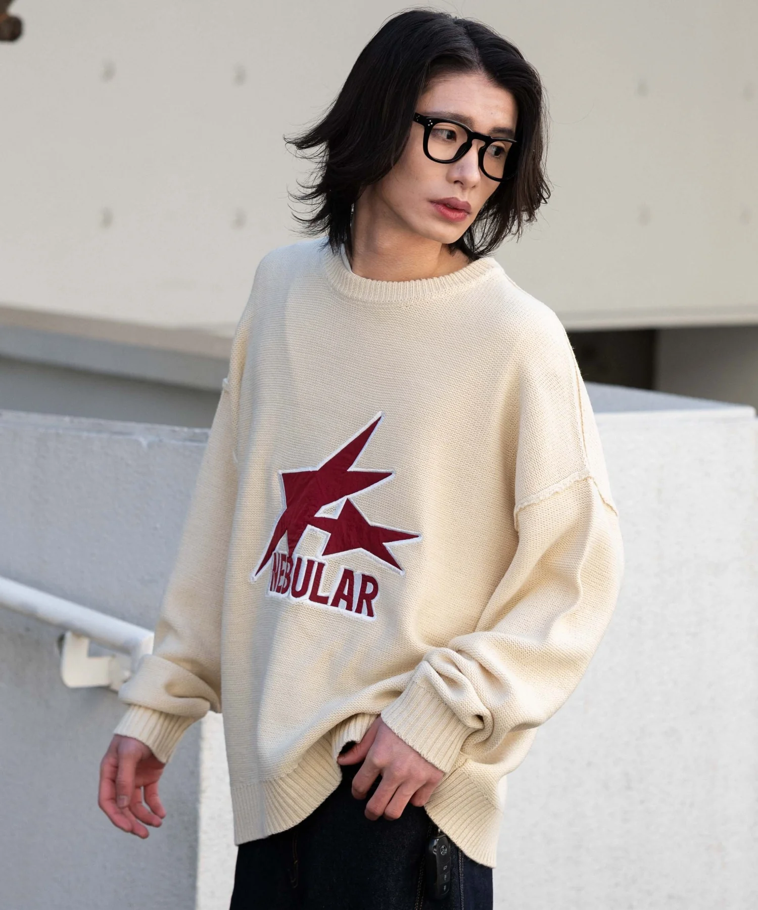 サテンワッペンニットプルオーバー - Image 16