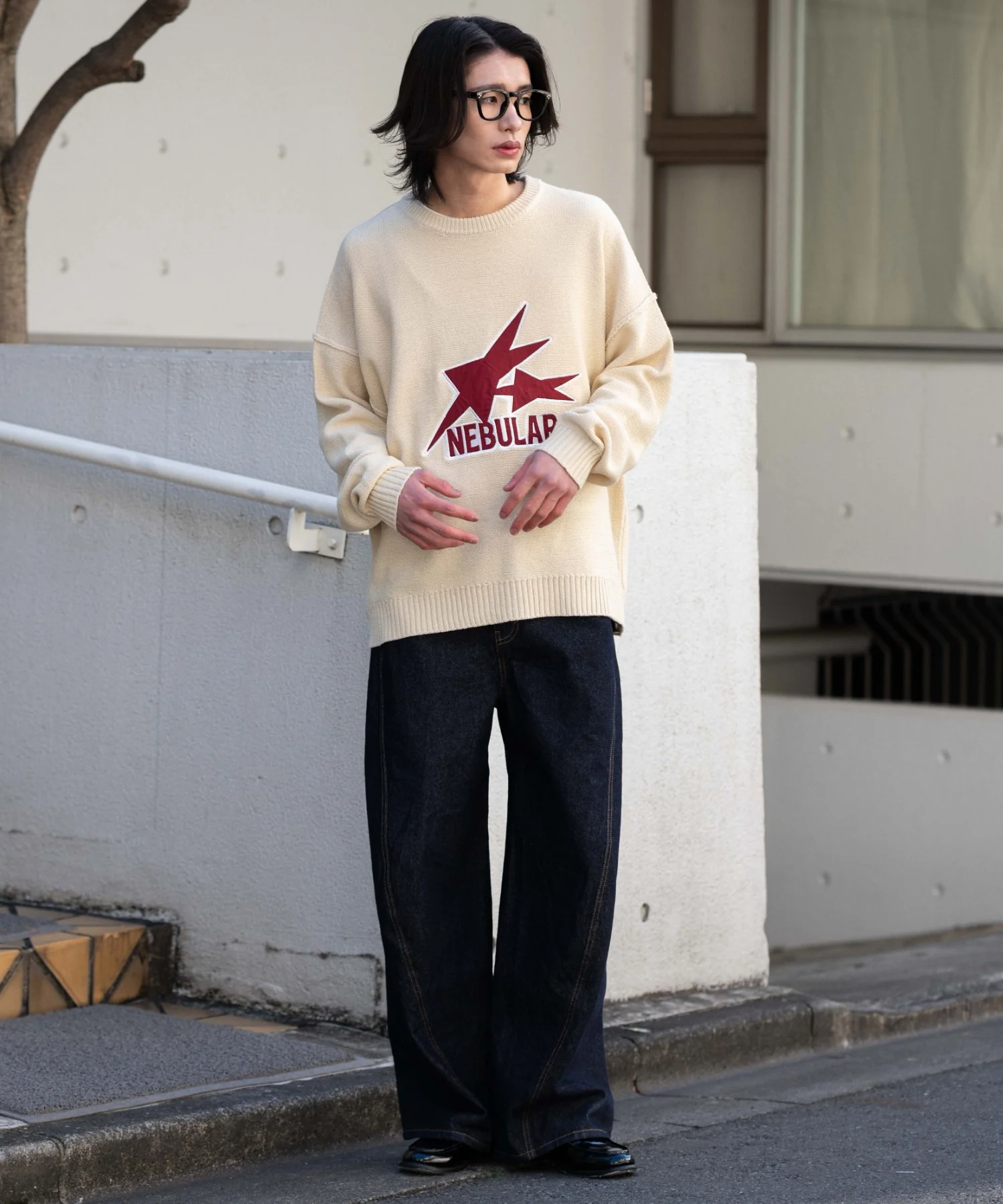 サテンワッペンニットプルオーバー - Image 4
