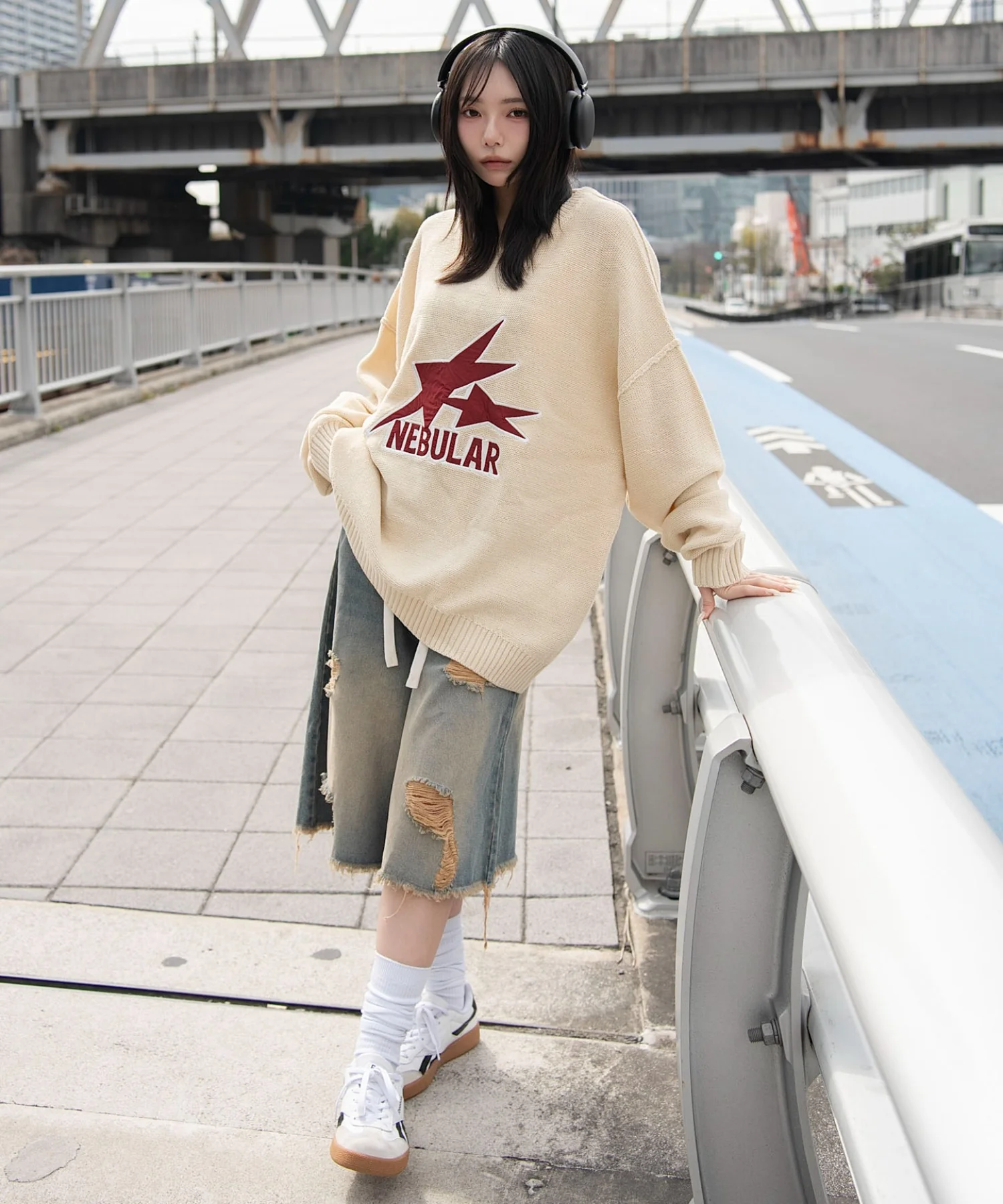 サテンワッペンニットプルオーバー - Image 5
