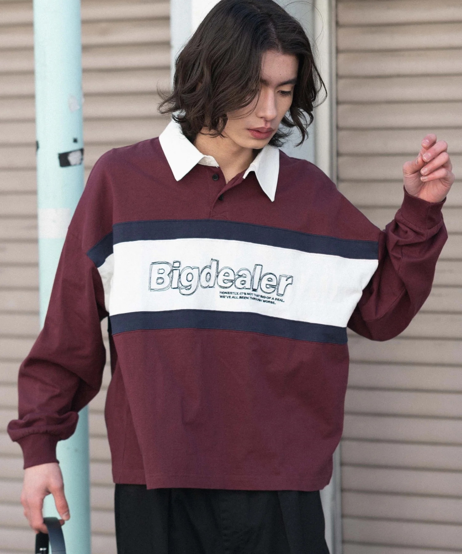 ステッチロゴラガーシャツ - Image 2