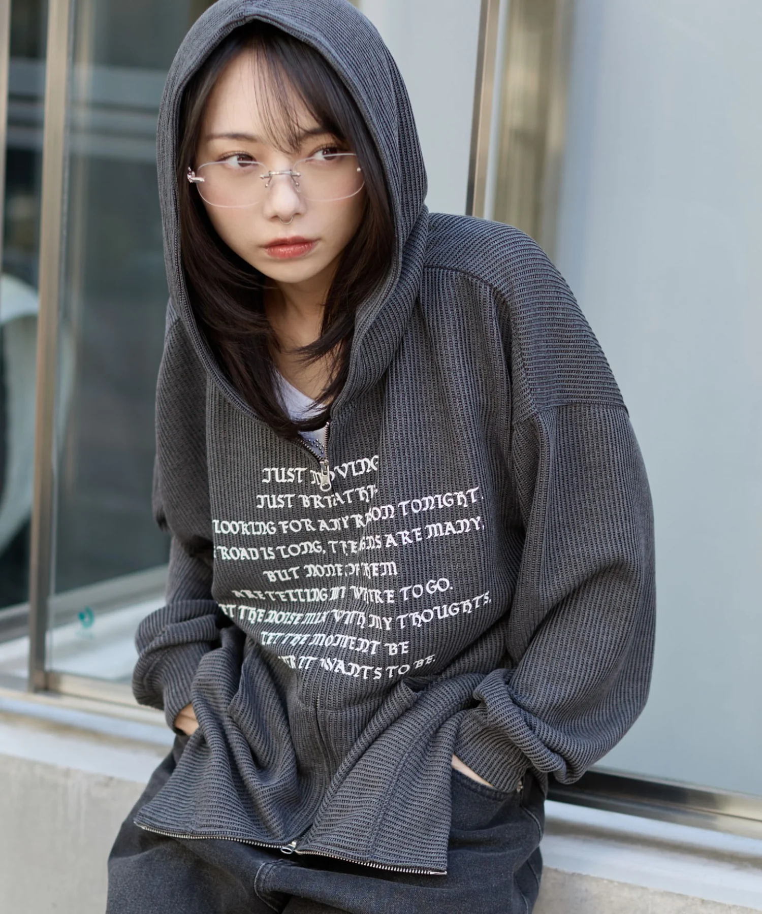 メッシュZIPパーカー - Image 2