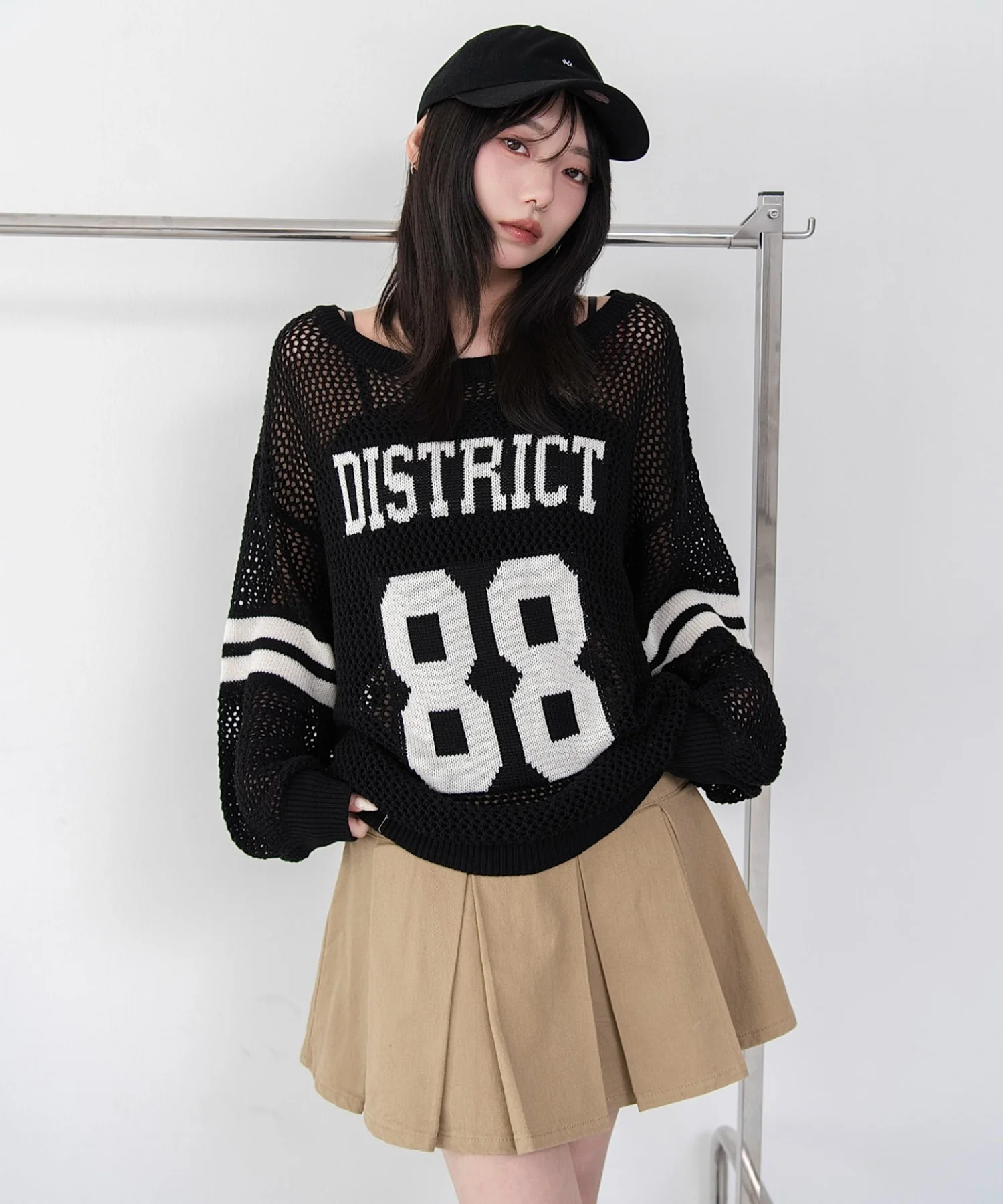メッシュナンバリングニット - Image 2