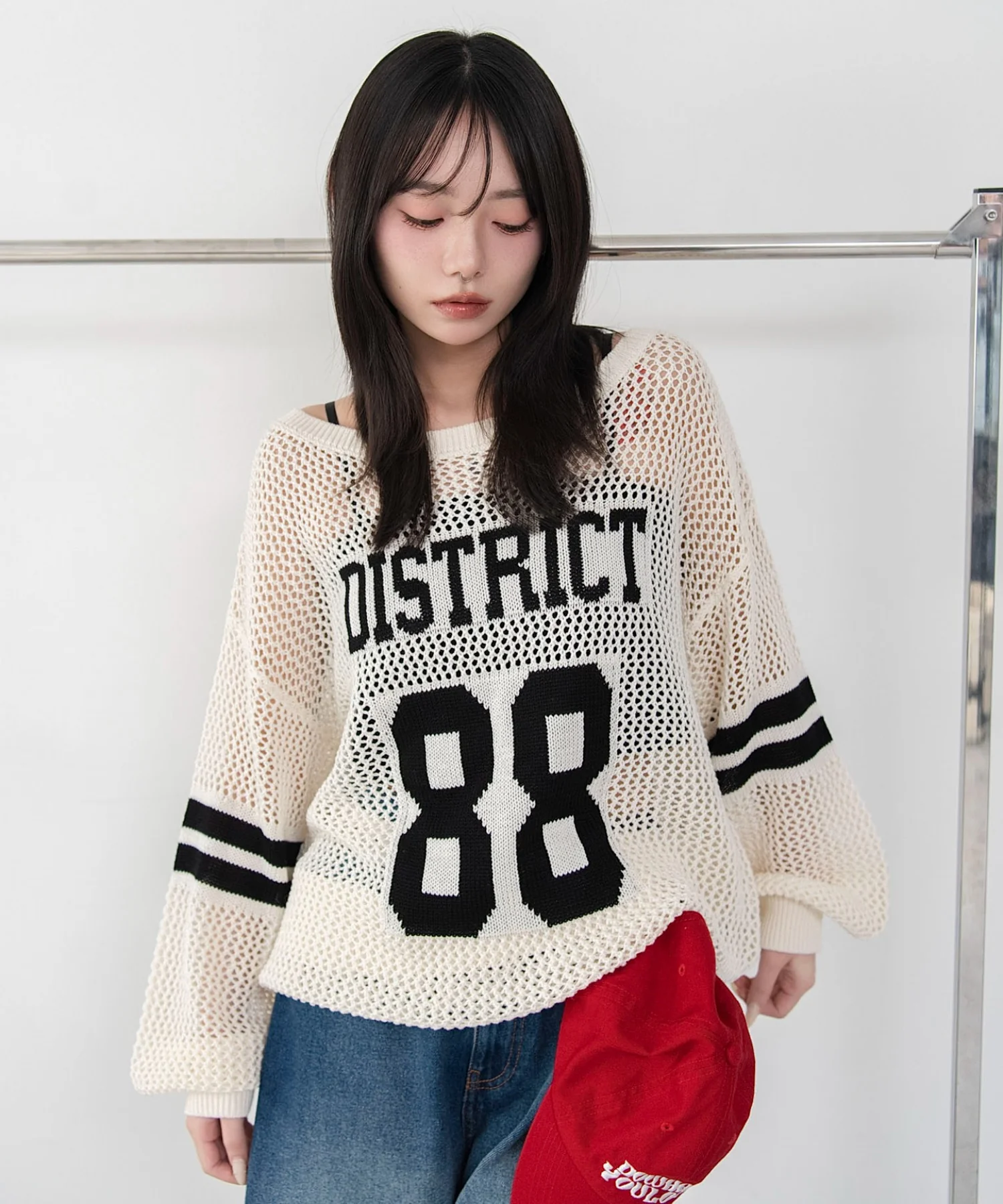メッシュナンバリングニット - Image 8