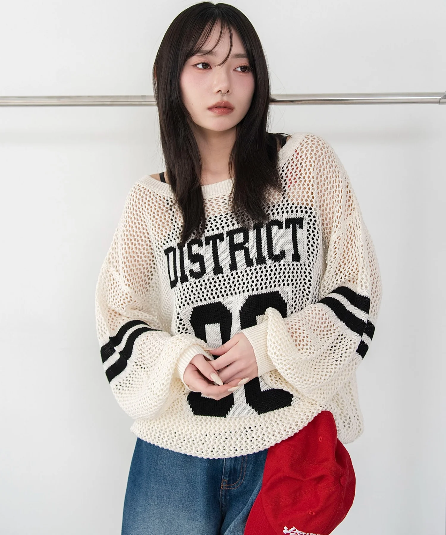 メッシュナンバリングニット - Image 9