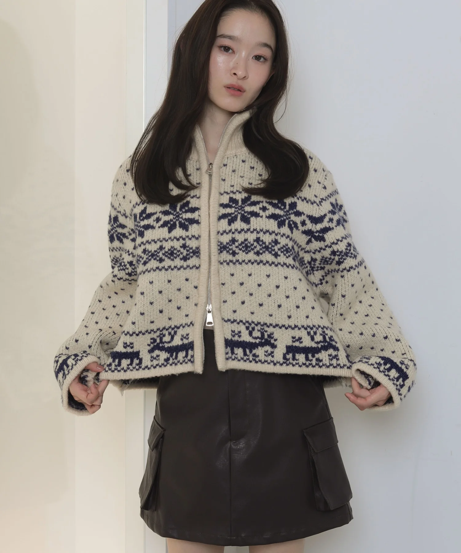ノルディックZIPニット - Image 10