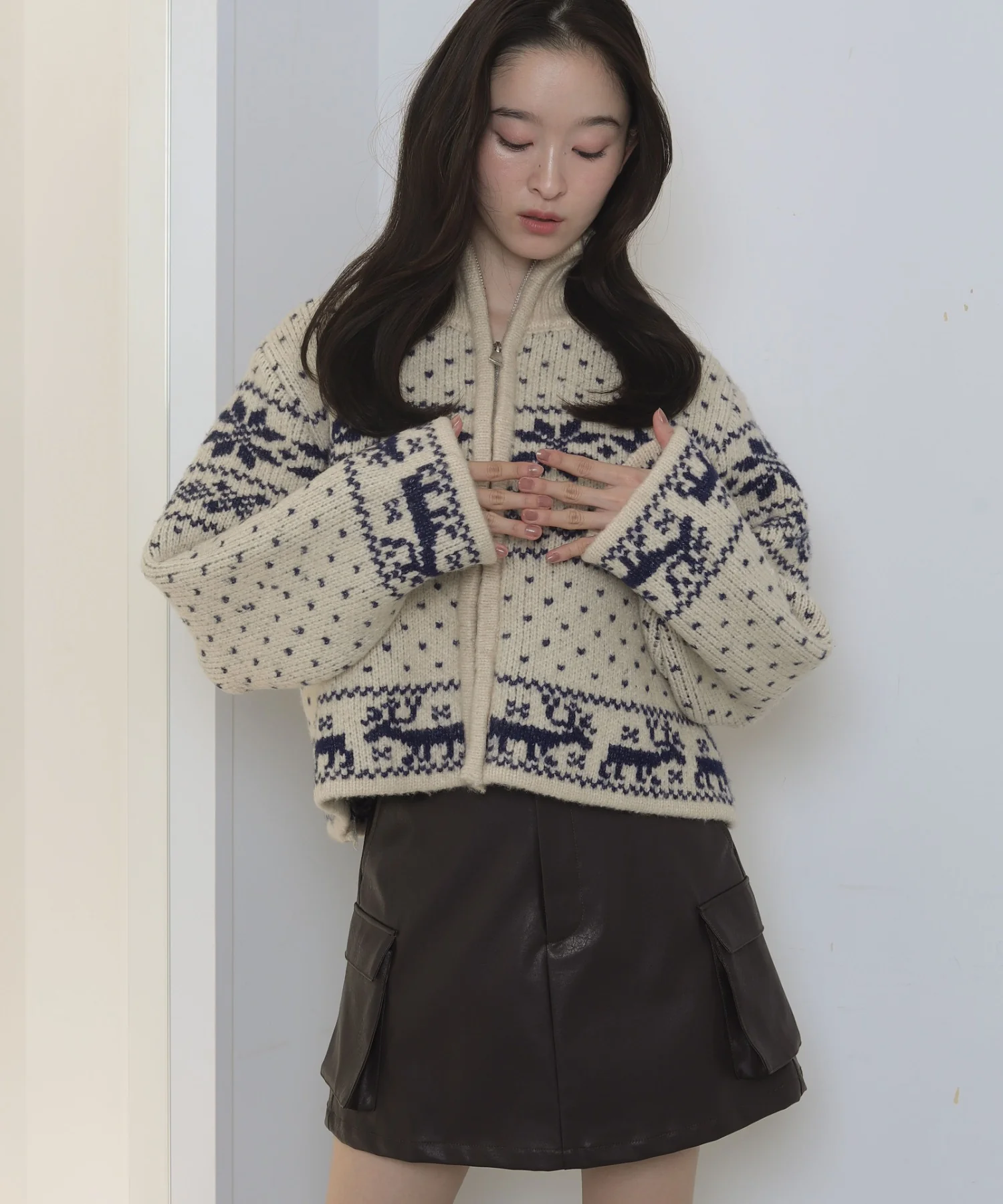 ノルディックZIPニット - Image 11