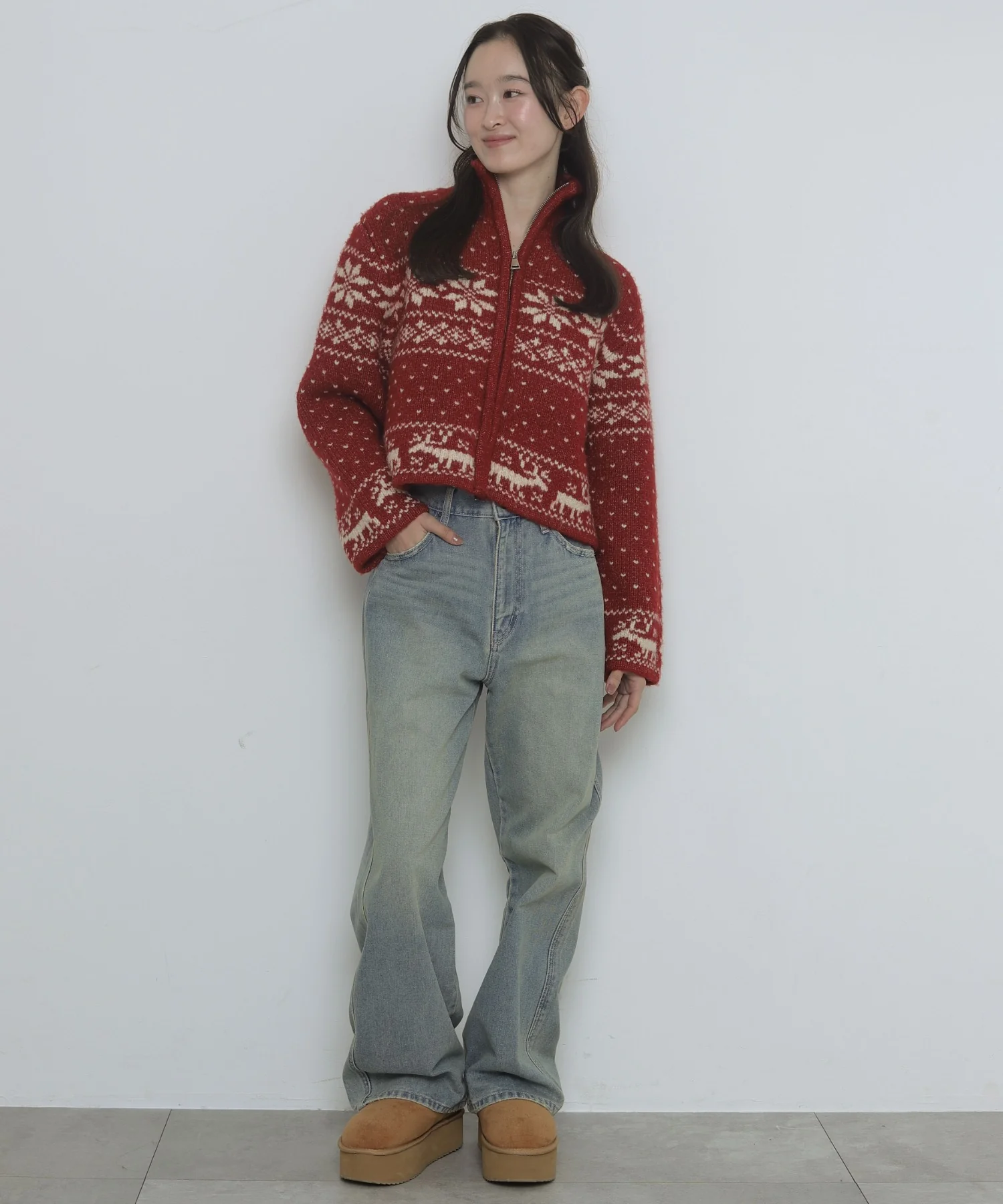 ノルディックZIPニット - Image 18