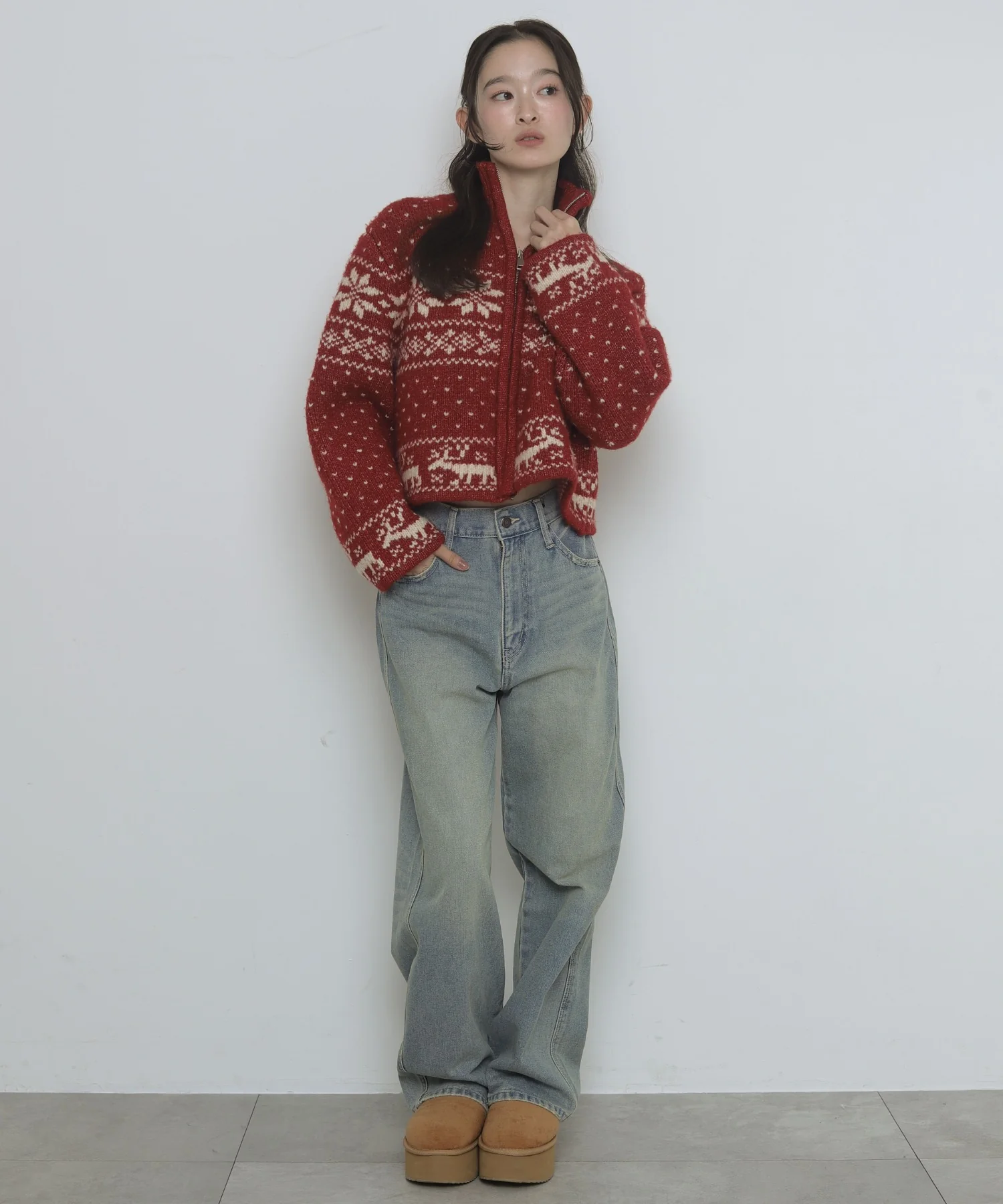 ノルディックZIPニット - Image 19